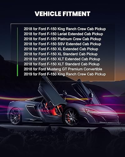 Miniatura 3 de 8 inyectores de combustible SCITOO de 6 agujeros para Ford F-150 2018, Ford Mustang 2018, para Ford F-150 2019, para Ford Mustang 2019, para Ford