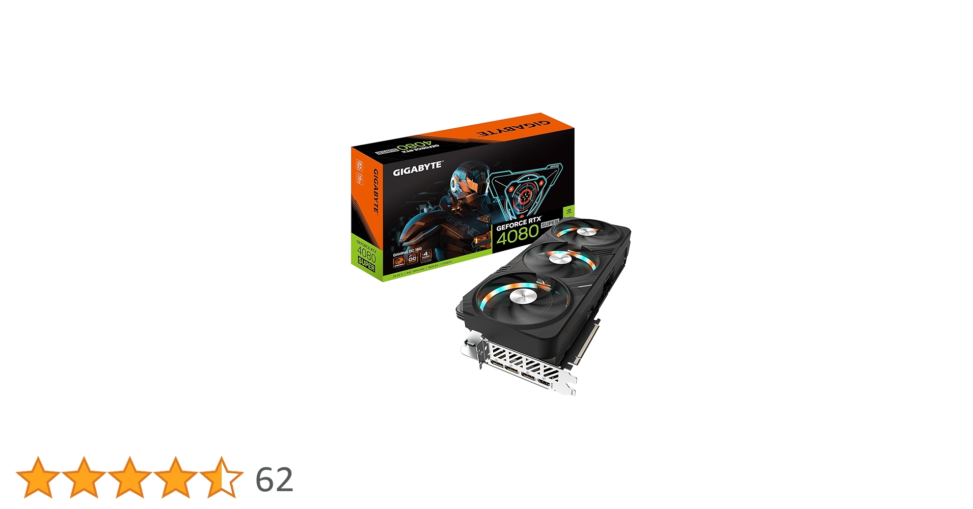 Amazon | GIGABYTE GeForce RTX 4080 Super Gaming OC 16G