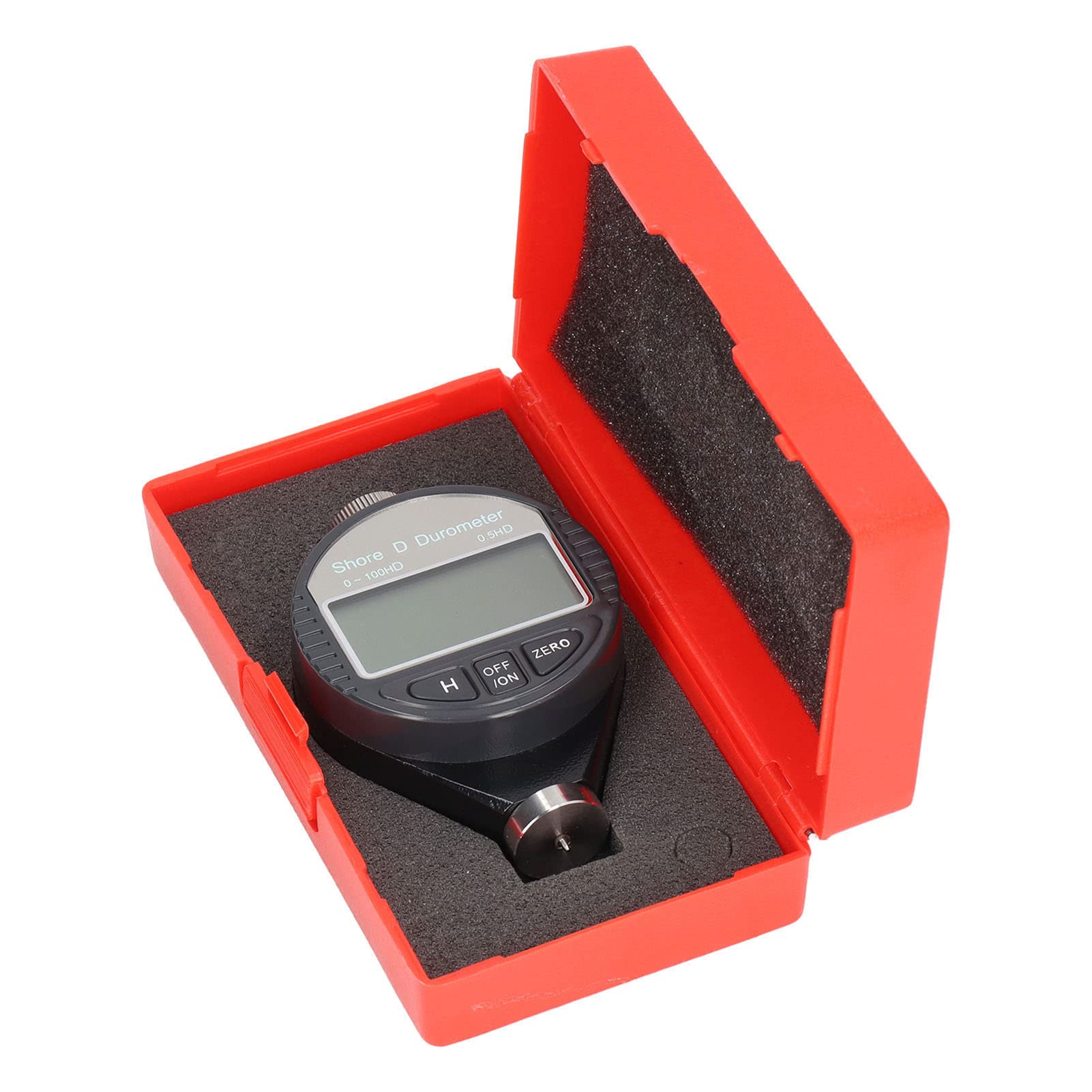 Misuratore di Durezza Digitale Portatile Shore A/C/D 0-100 Durometro con Display LCD Gomma Plastica