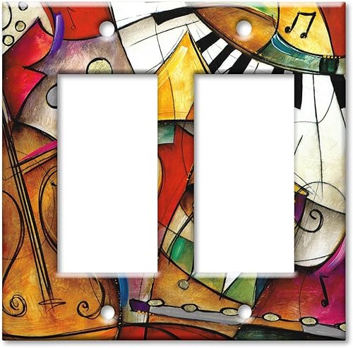 Miniatura 5 de Art Plates - Placa decorativa de pared de metal con teclado, fabricada en EE. UU