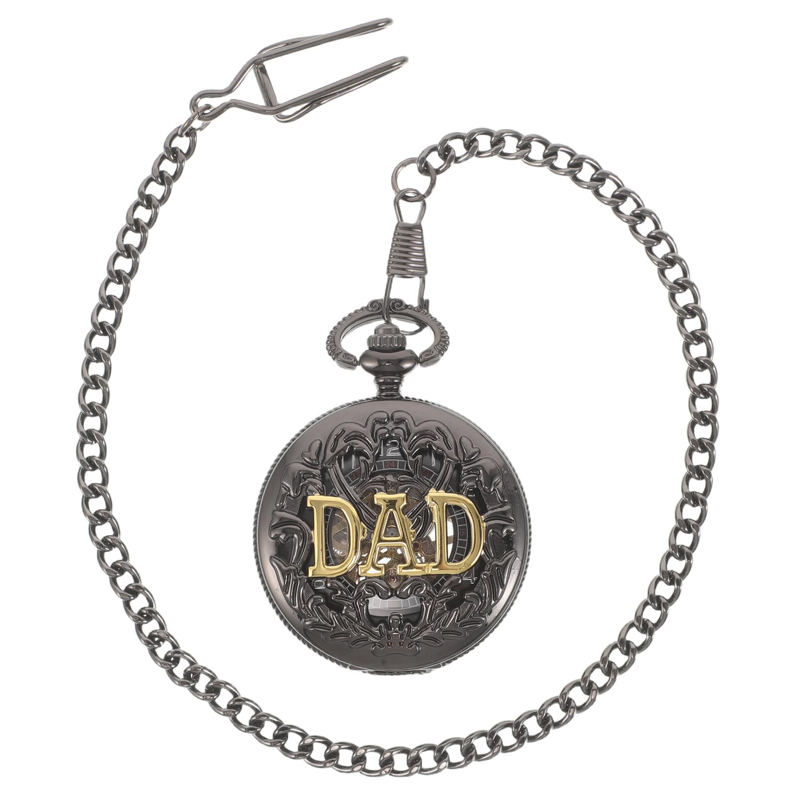 Reloj de bolsillo mecánico para eventos formales y trajes de etiqueta masculinos 8