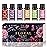 Floral Essential Oils Set for Diffusers & Candle Making - 6x10ml Natural Botanical Blends with Rose, Lavender, Lilac, Jasmine, Gardenia, Cherry Blossom Scents