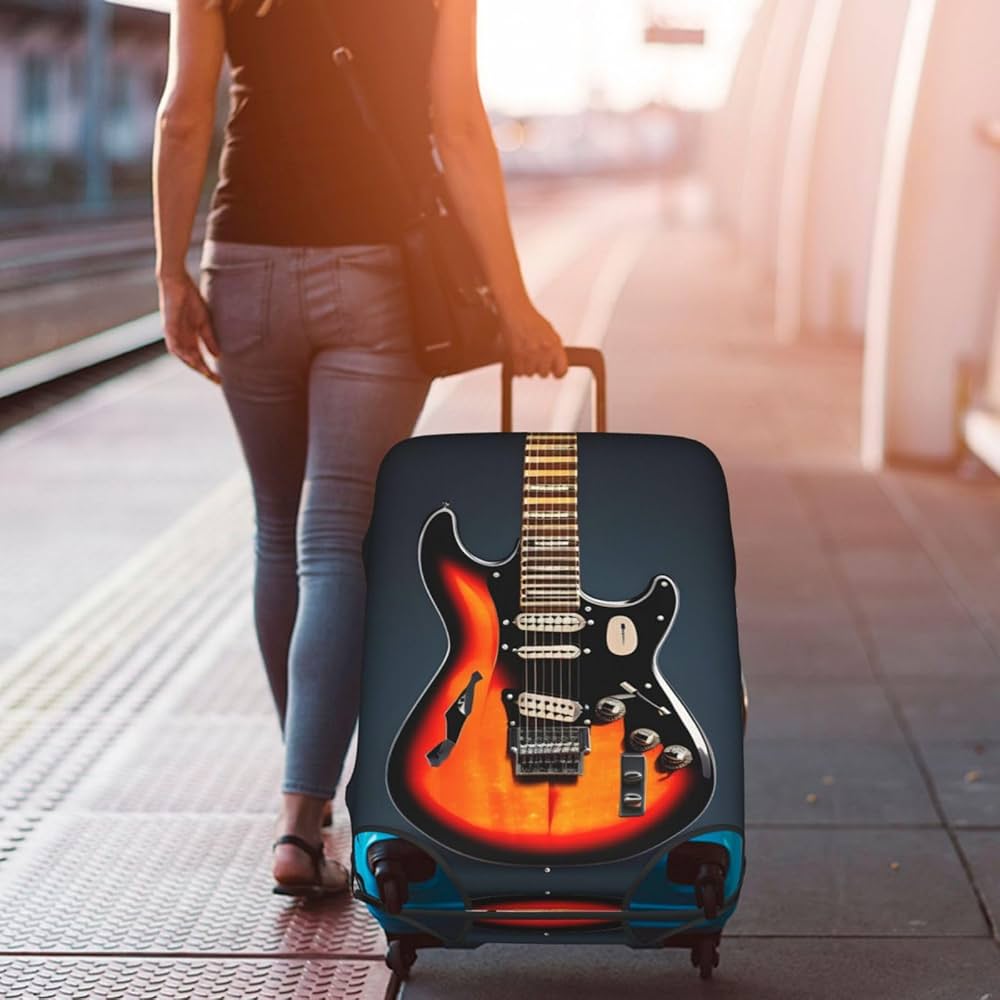 Amazon.co.jp: オレンジ エレキギター 荷物カバー 洗濯可能