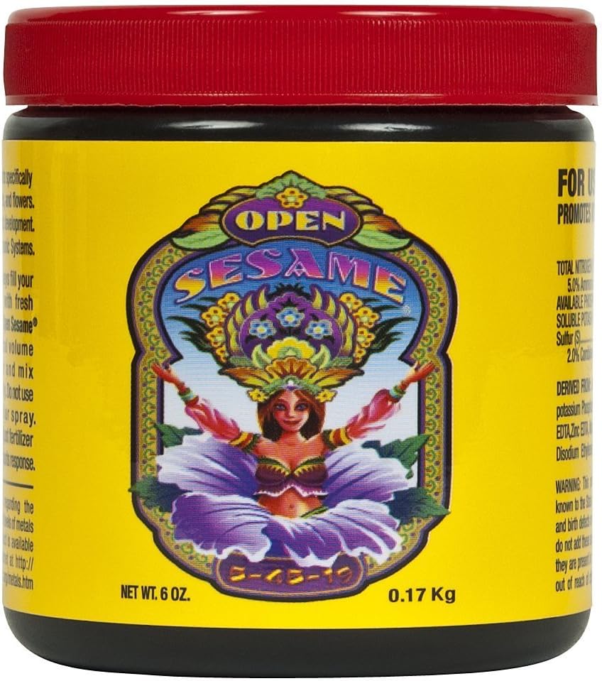 Fox Farm 719919 Open Sesame Soluble Jar, 6 oz Fertilizer, Purple