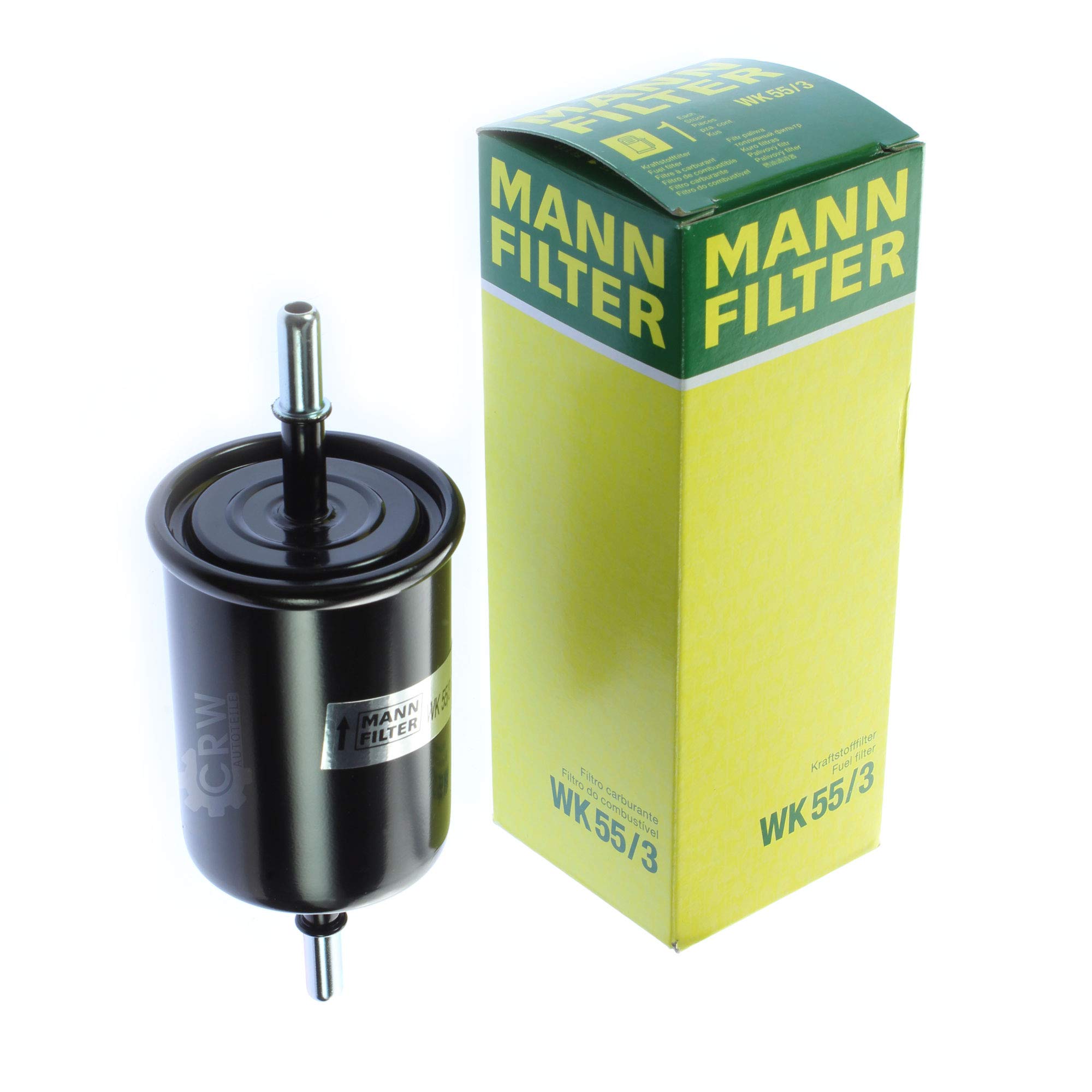 Paquete de inspección Kit de mantenimiento de filtros con filtro de aceite W 67/2, filtro de aire C 2214, filtro de combustible WK 55/3, filtro de habitáculo CU 2012, tornillo de cierre