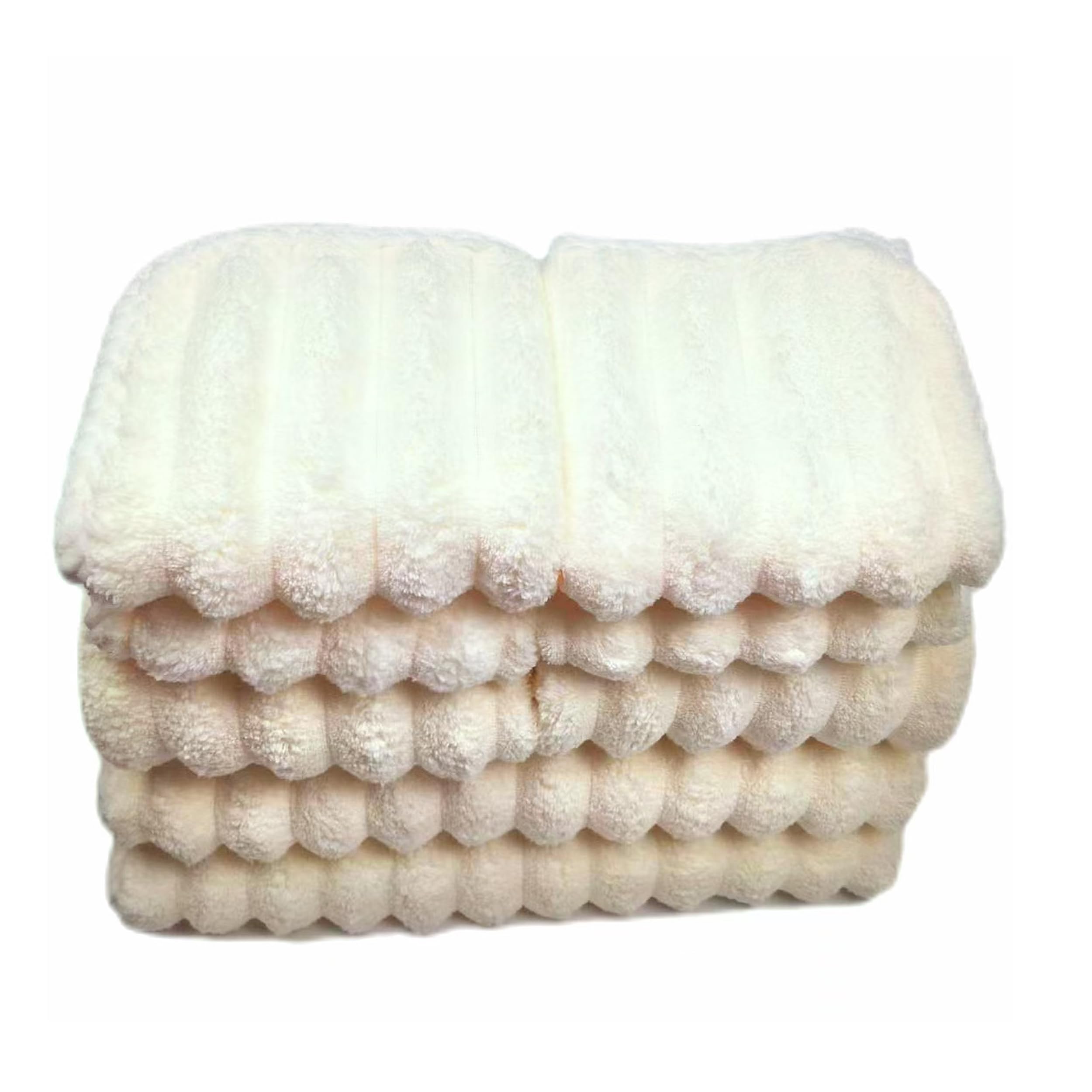 Soft Bath Towels Set, Microfiber Ribbed Oversized Bath Towels Extra Large for Bathroom Home, Hotel, Spa, Beach, Pool