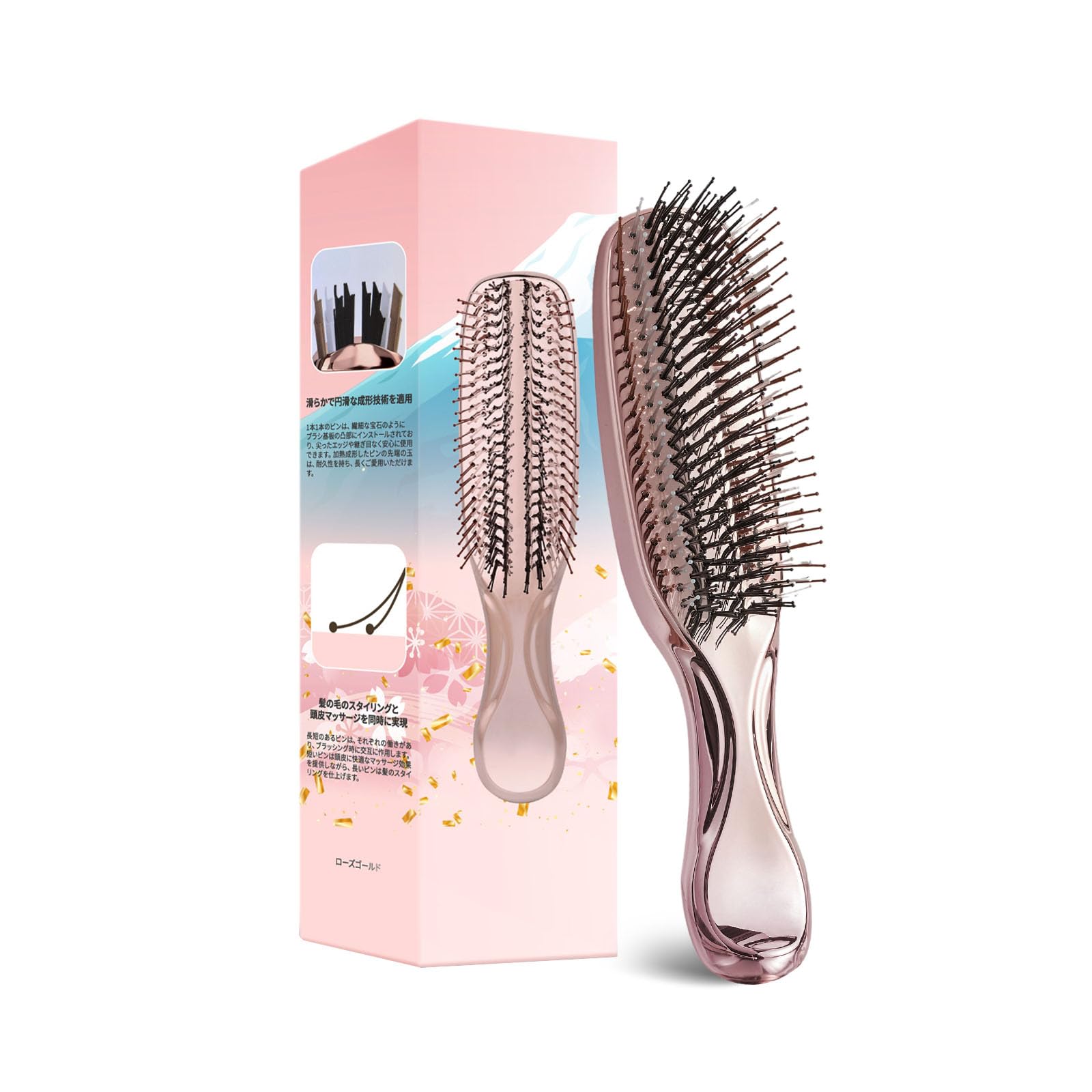 Amazon | 【スカルプケアブラシ】ウェットブラシ ヘアブラシ HomieAid