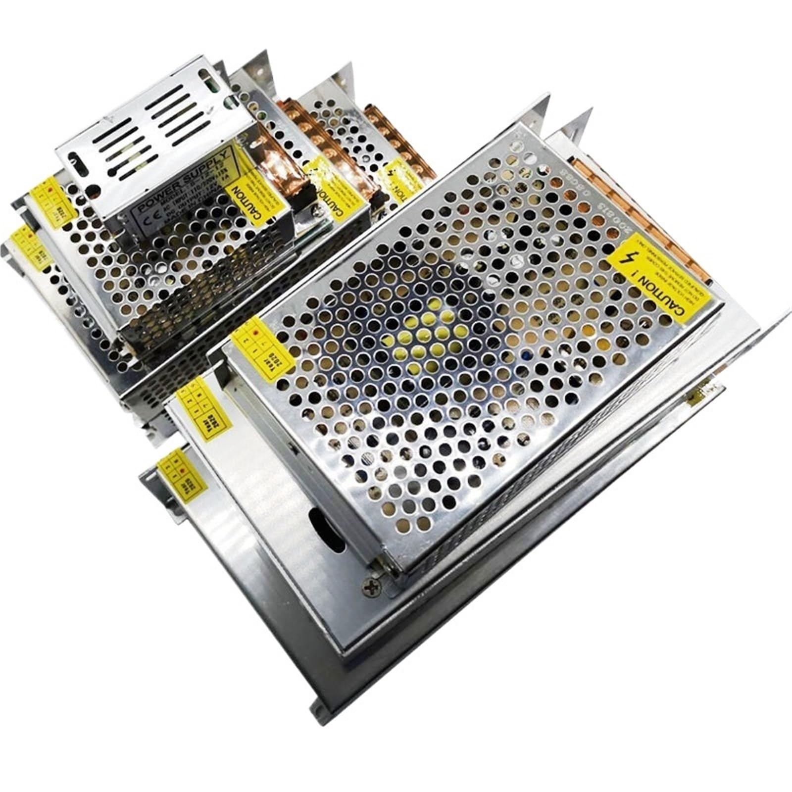 Alimentation LED 12V 25A boîtier métal switching power supply robuste
