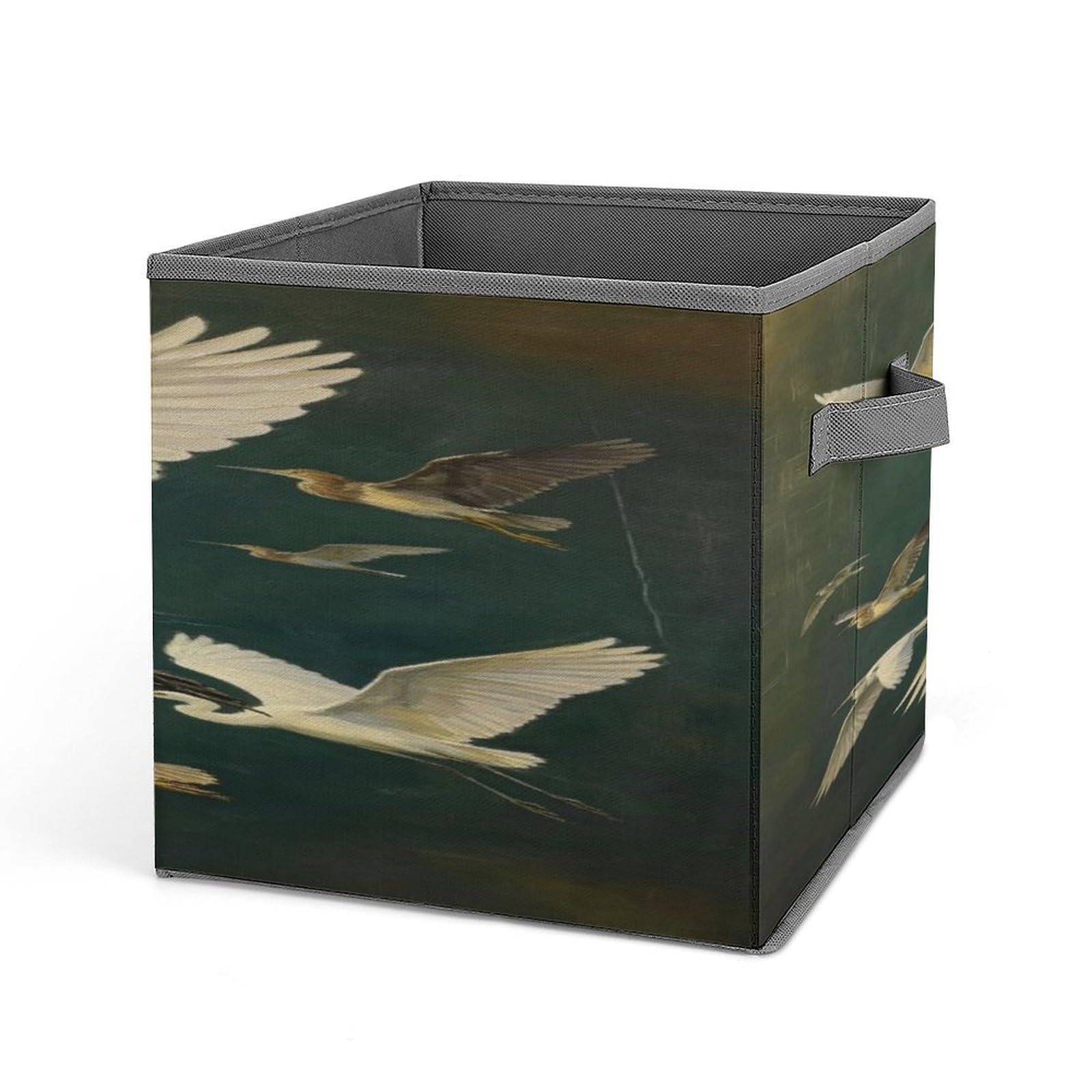 Fekiloot Style Vintage Bird Storage Bins Storage Baskets