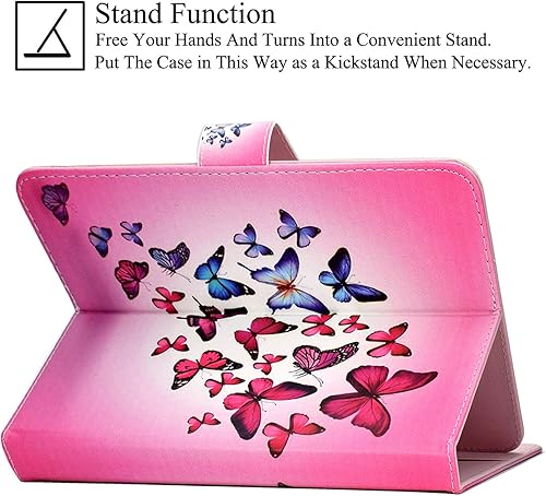 Vista 66 de Funda universal para tablet de 7.0 pulgadas, soporte Artyond Folio con ranuras para tarjetas para Samsung Galaxy Tab 7.0, Kindle Paperwhite 6.8