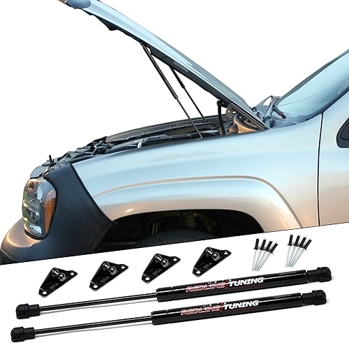 Redline Tuning Sistema QuickLIFT Plus de 21-16008-02 compatible con Chevy Trailblazer 2002-2011 (todos los componentes negros)