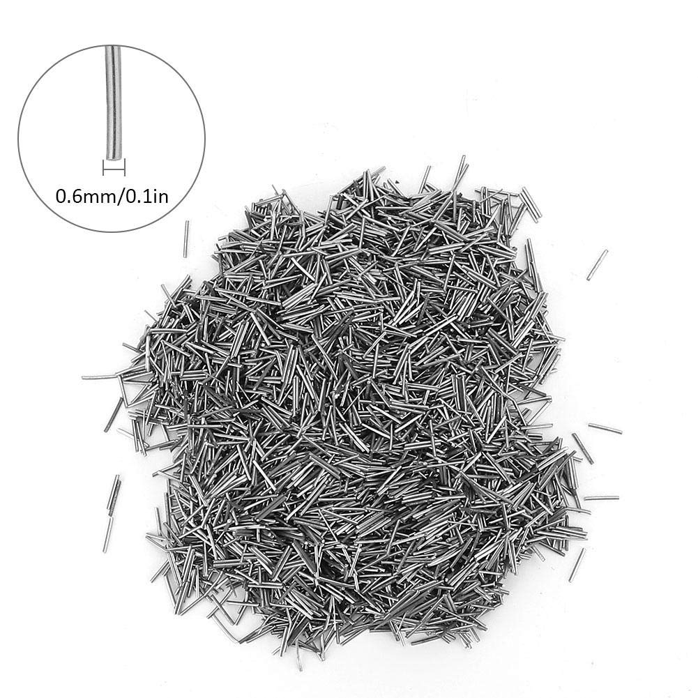 Lucidatura dei Gioielli, 0,6 mm Acciaio Inossidabile Lucidatura Aghi rettifica Kit di Utensili pratici per la Pulizia, lucidatura, sbavatura