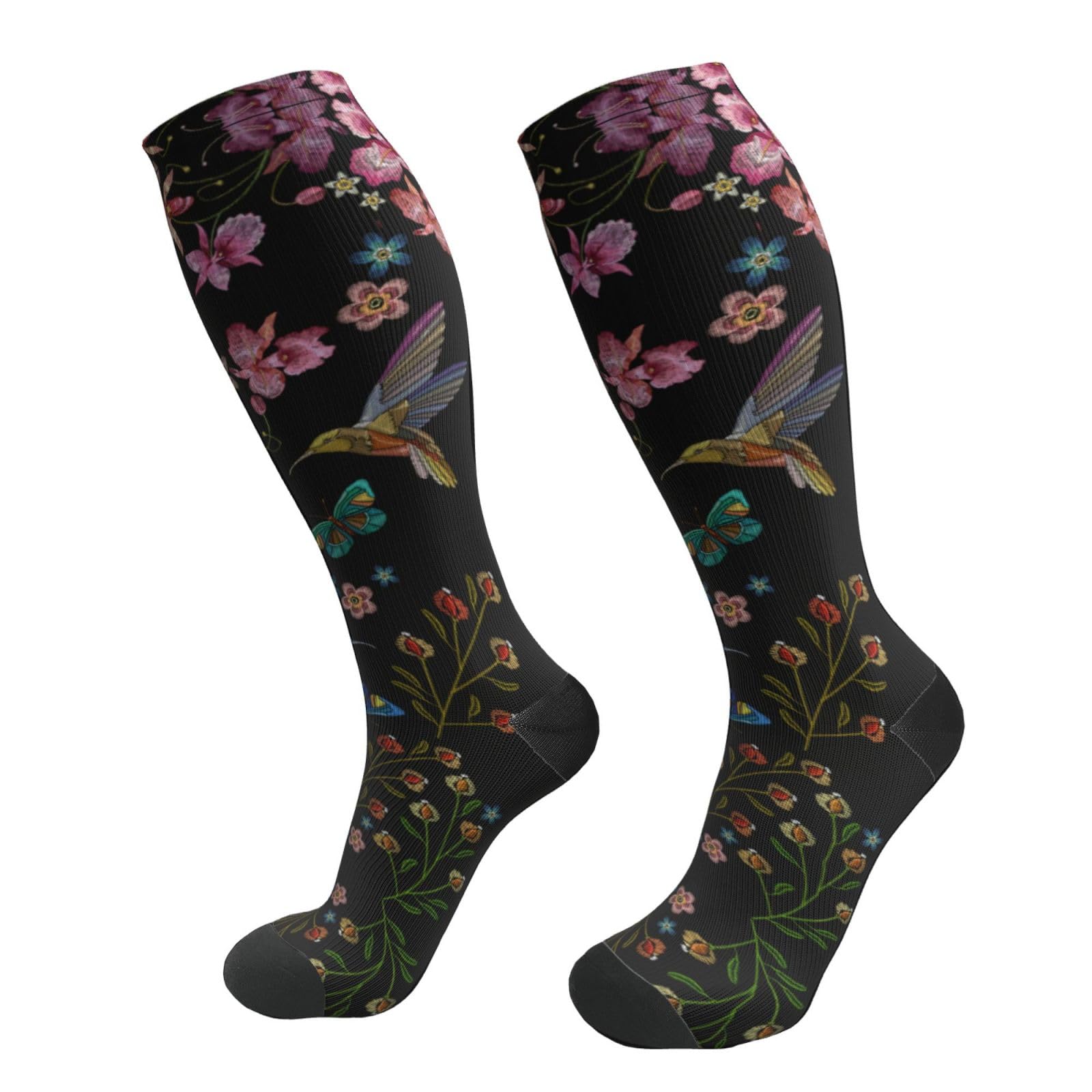 Compression Socks Women And Men For Nurses Travel Pregnancy Recovery Running Athletic