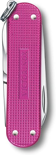 Vista 76 de Victorinox Classic SD Precious Alox Swiss Army Cuchillo compacto de 5 funciones de fabricación suiza con hoja pequeña, destornillador y llavero