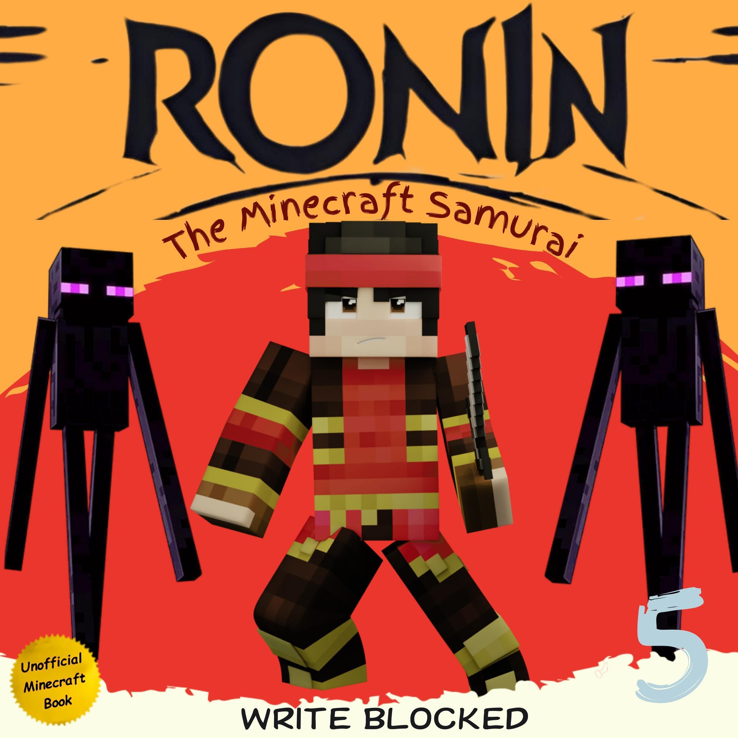 Cover art for Ronin: The Minecraft Samurai, Book 5