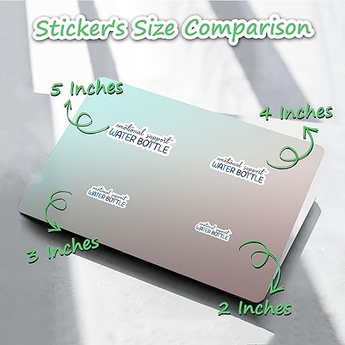 Miniatura 5 de 314PI Calcomanías de apoyo emocional, calcomanías troqueladas para computadora portátil, funda de teléfono, libros, Kindle y más (tamaño 5 pulgadas)