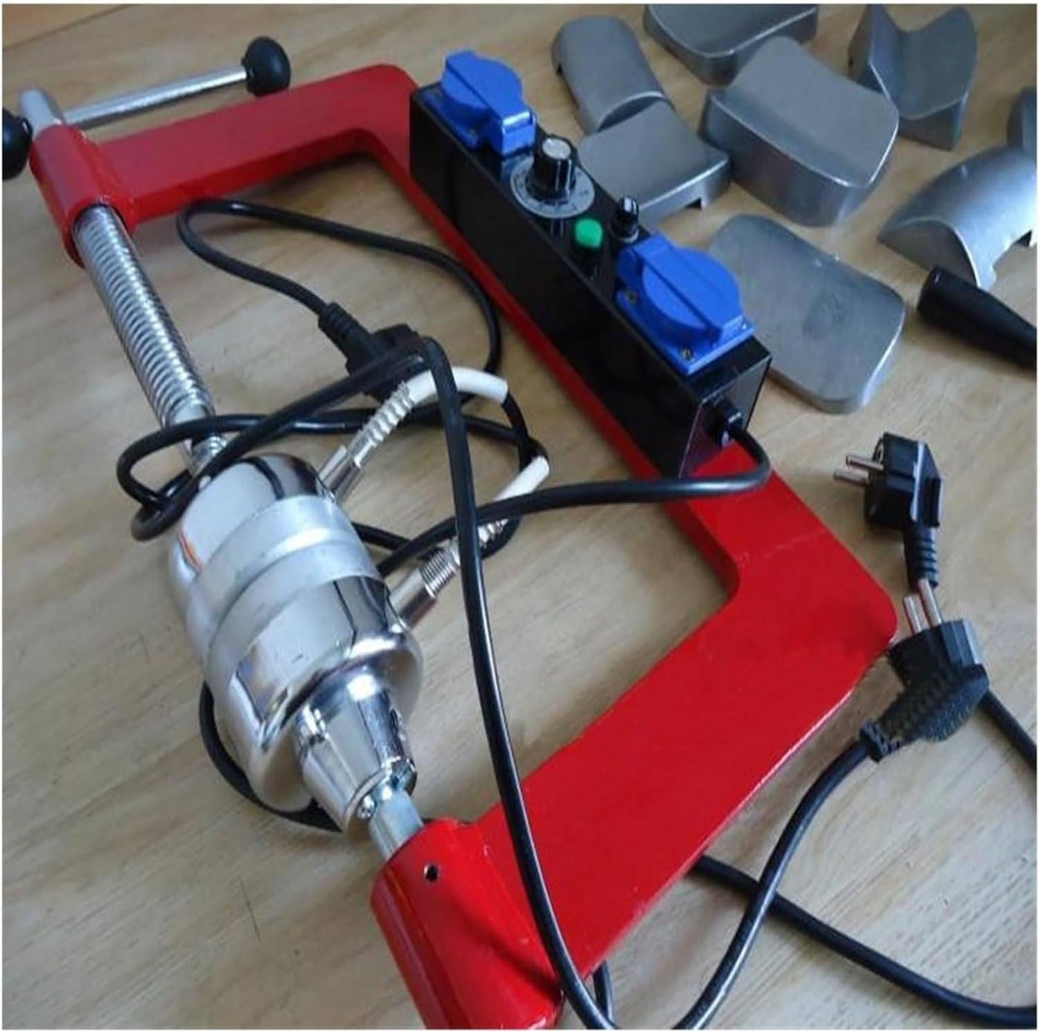 LINTAIZUO Vulcanizador automático de neumáticos, máquina vulcanizadora de neumáticos, Herramienta de reparación de calefacción de neumáticos con Control de Temperatura de sincronización, 170 ℃ -180 ℃
