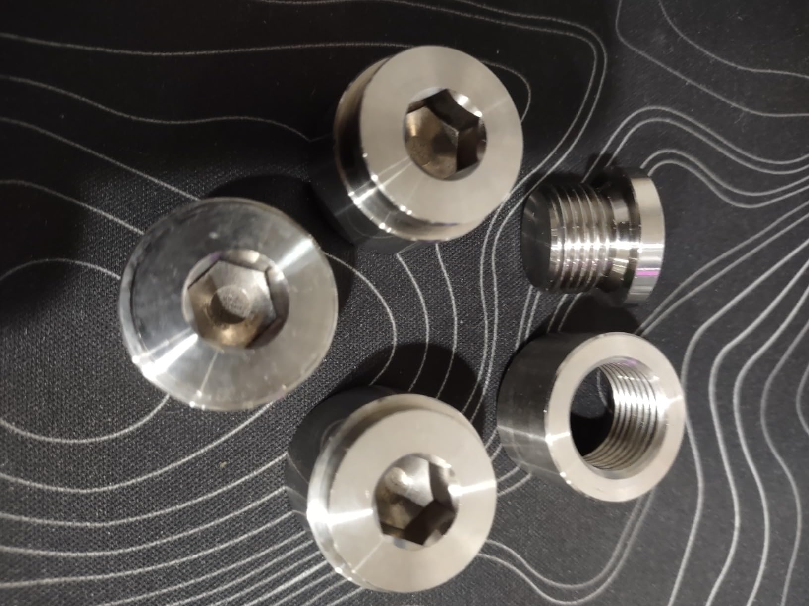 Amazon.com: BESTWELL4U O2 Sensor Oxygen Sensor Mounting Bungs and Plugs ...