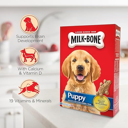 Miniatura 77 de Milk-Bone Original Dog Treats Galletas para perros grandes, 10 libras