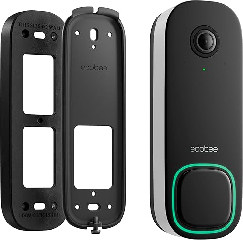 Miniatura 11 de ecobee Smart Video Doorbell Camera (Wired) - with Industry Leading HD Camera, Smart Security, Night Vision, Person and Package Sensors, 2-Way Talk