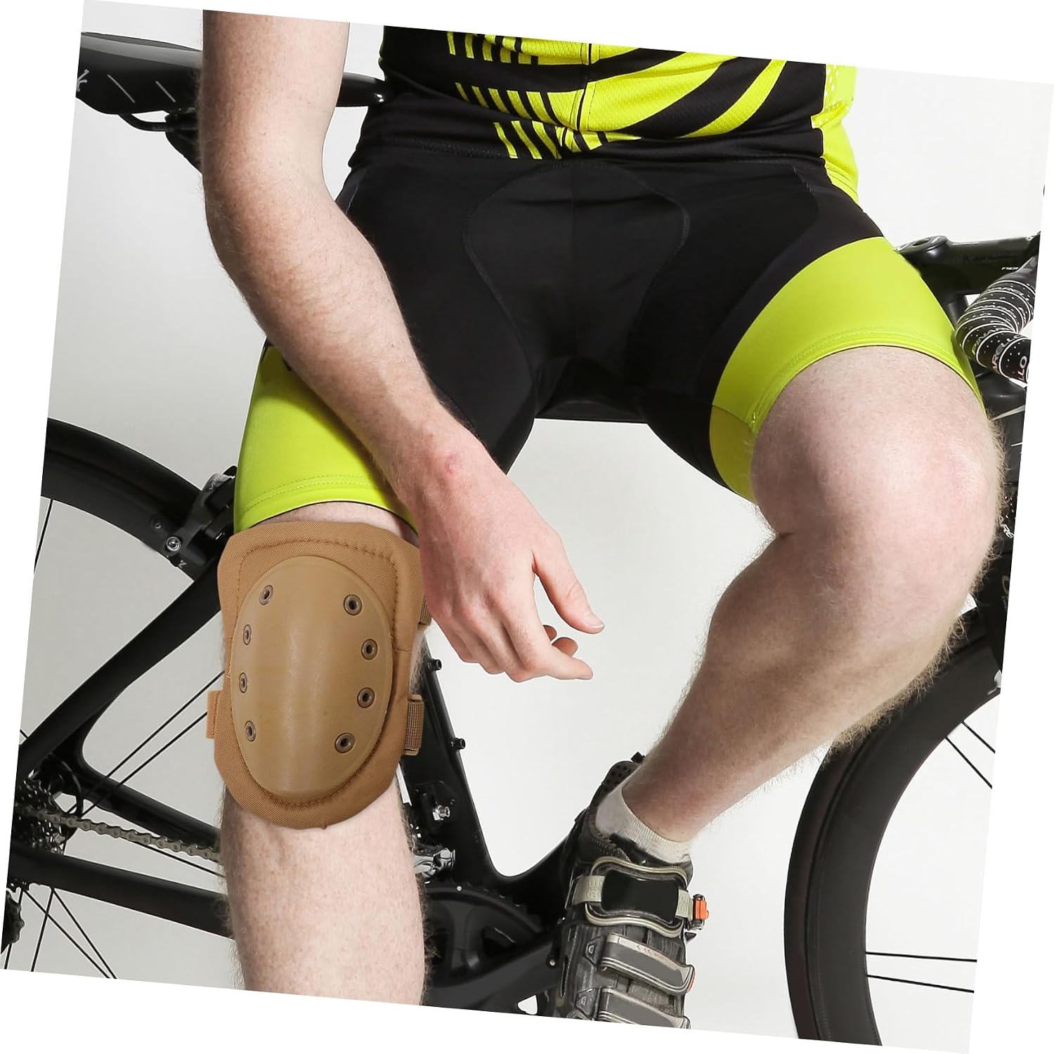 Hemoton Elbow Knee Pads Versatile Riding Elbow Guard Men's Safety Knee Pad Set Comfortable Protective Gear Random Color