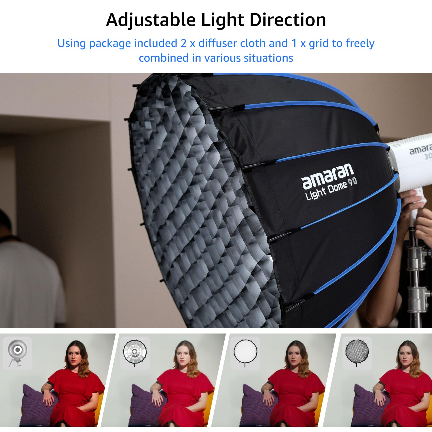 Amazon.co.jp: amaran Octa Dome 90 | 90cm大型八角形ソフトボックス