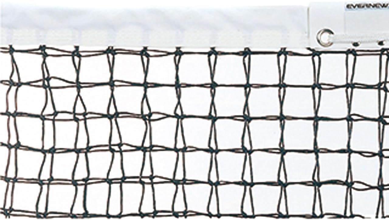 EVERNEW Hard Tennis Net Top Double Type T122 Black EKD873