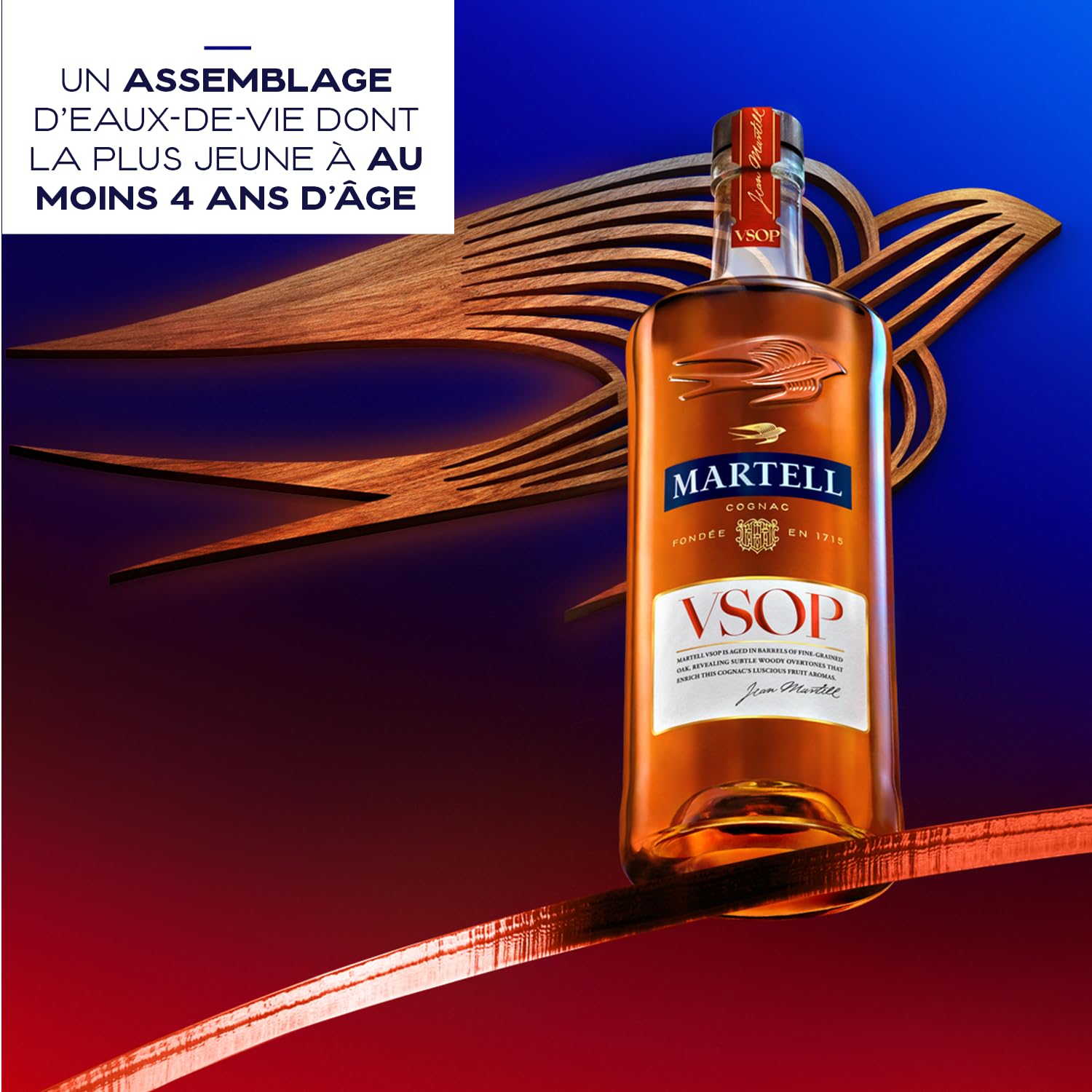 MARTELL VSOP sans étui Cognac - 40%, 70cl