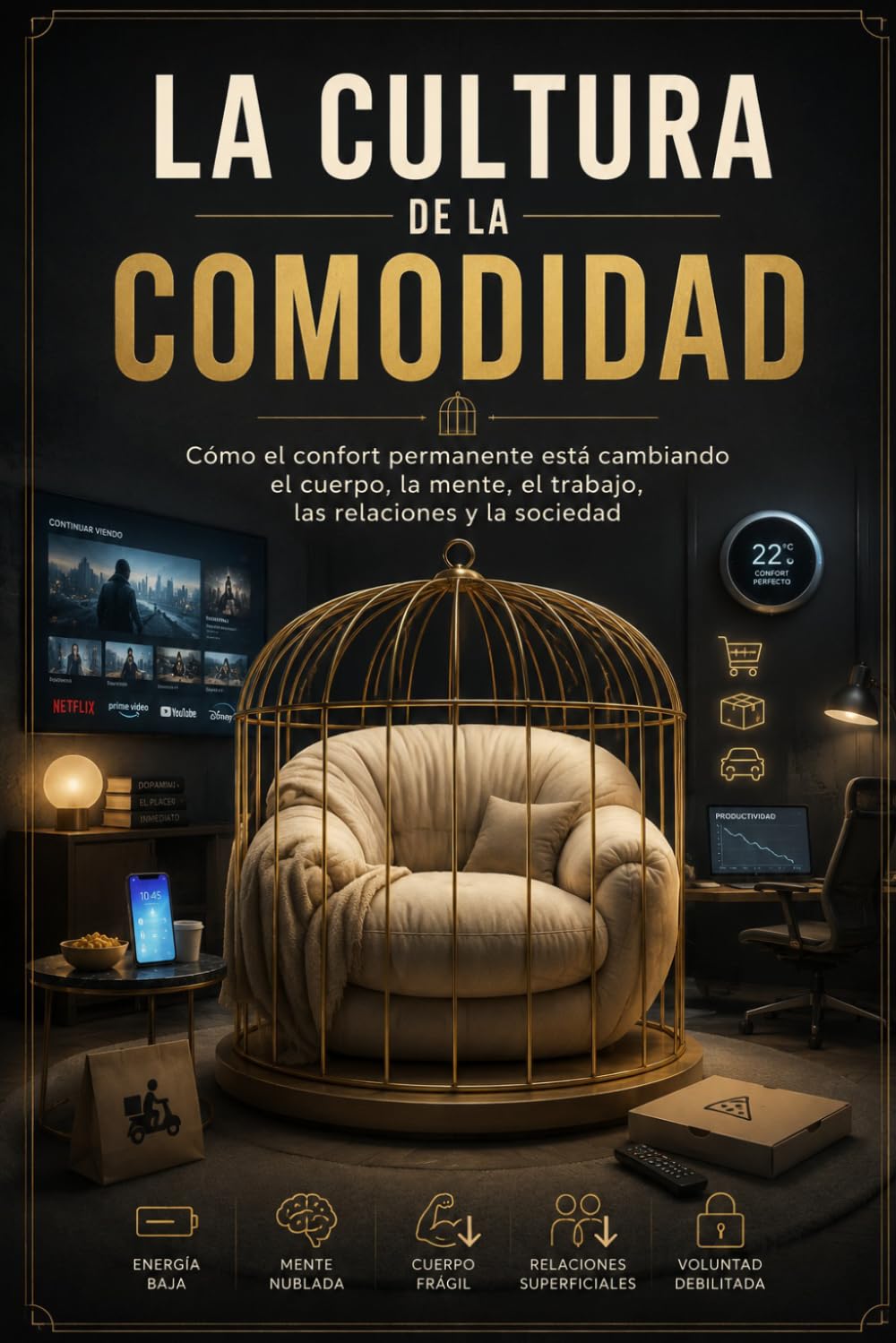 La cultura de la comodidad: Cómo el confort permanente está cambiando el cuerpo, la mente, el trabajo, las relaciones y la sociedad