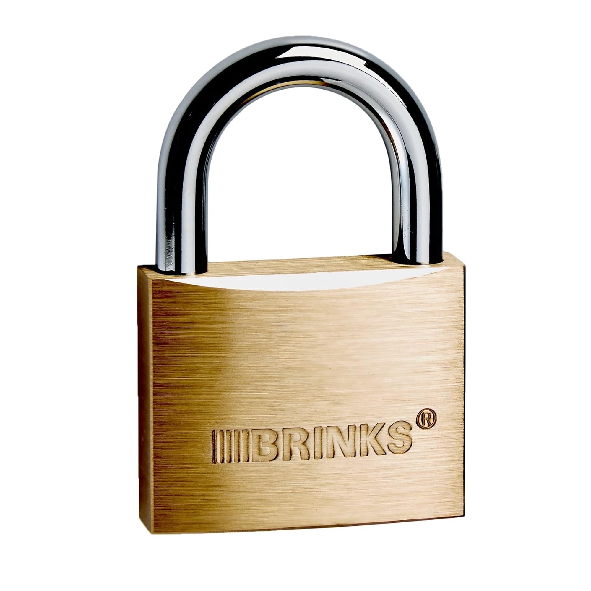 Brinks 671-50001 Home Security Commercial 50mm Brass Solid Body Lock