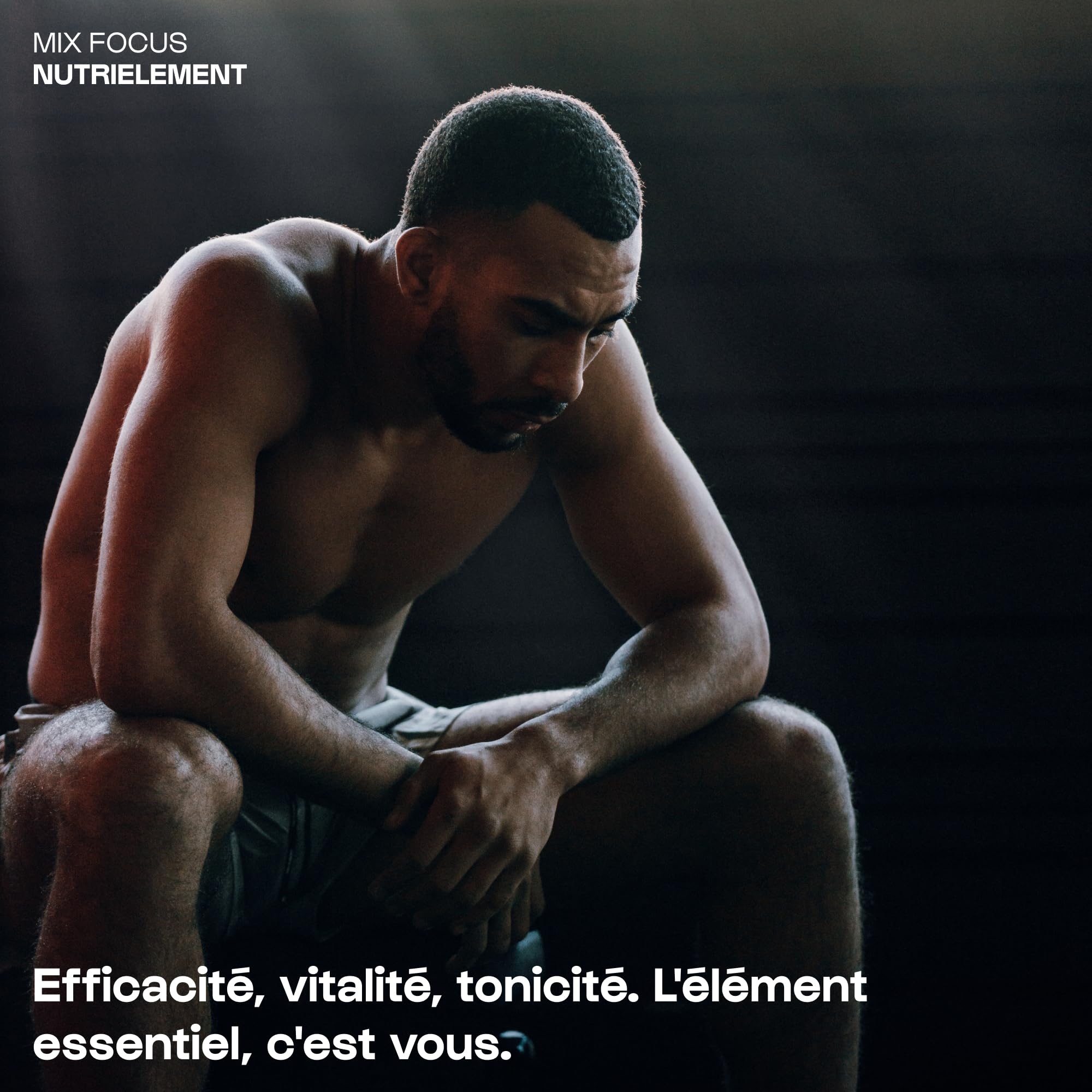 Nutrielement - Mix Focus - 30 gélules - Pre Workout - Astaxanthine - Citicoline - Caféine - Qualité Brevetée - Booste les Performances Physiques et Cognitives | By Nutrimuscle