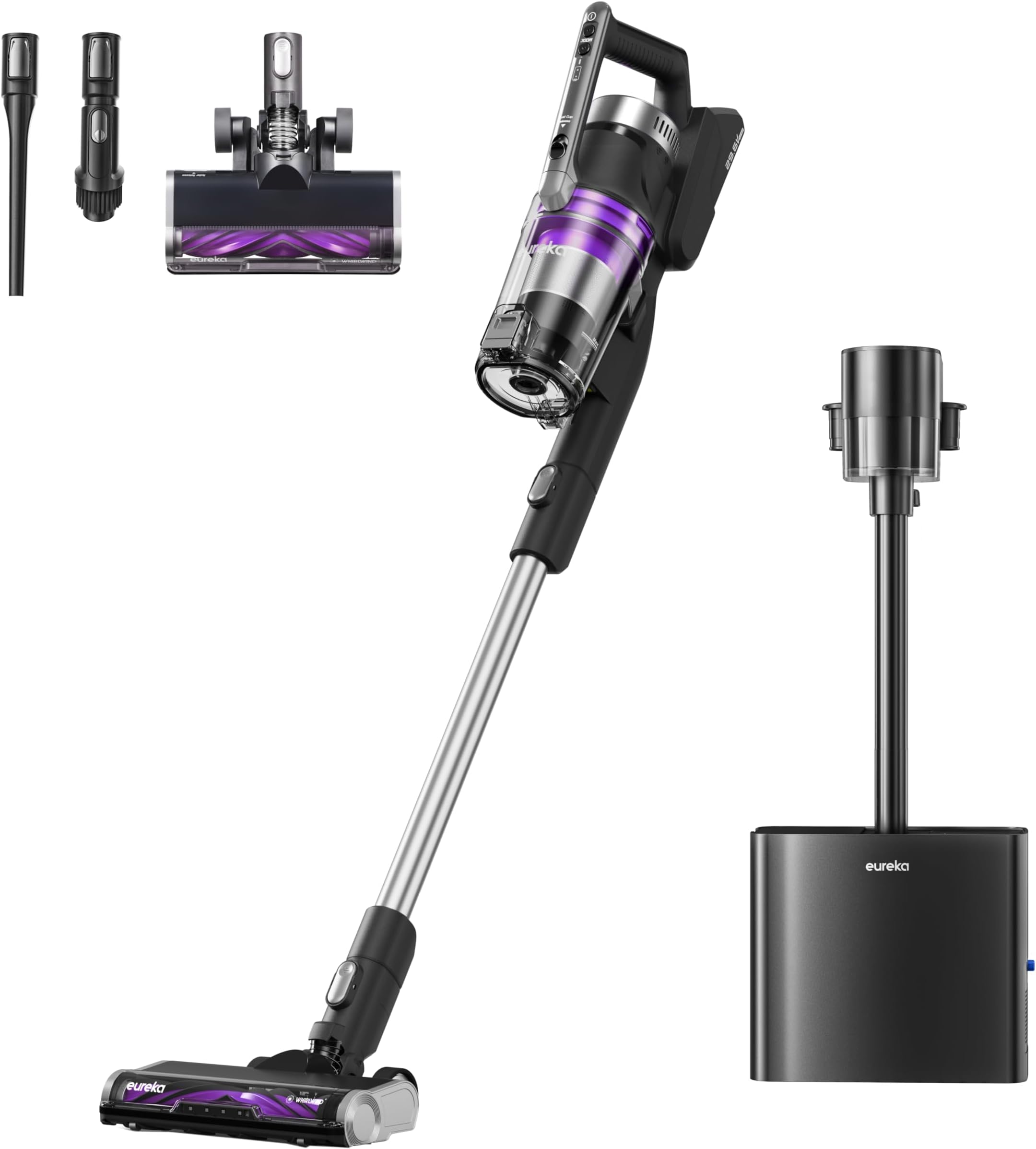 Jegehoyo borstelrol filter vervangstukken voor Shark IP3251EUT accu-stofzuiger, 1 borstelrol, 1 HEPA-filter, 4 filterzwammen, 2 HEPA-filters voor de basisstation, 4 filterzwammen voor de basisstation