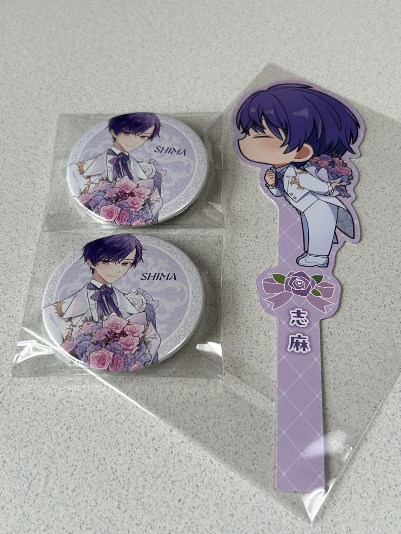 Amazon.co.jp: 浦島坂田船 wedding 缶バッジ フォトプロップス 志麻