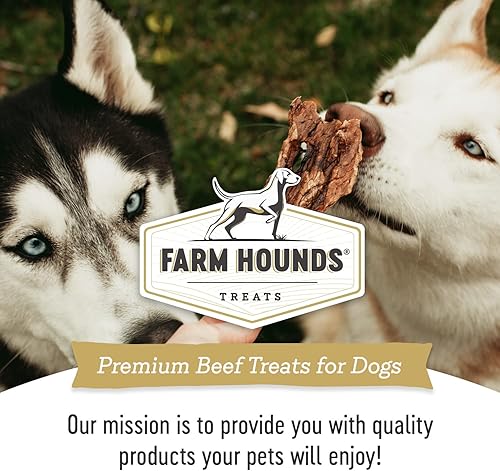 Miniatura 7 de Farm Hounds Golosinas de carne seca de pulmón para perros, golosinas secas prémium para perros, golosinas de entrenamiento con alto contenido de