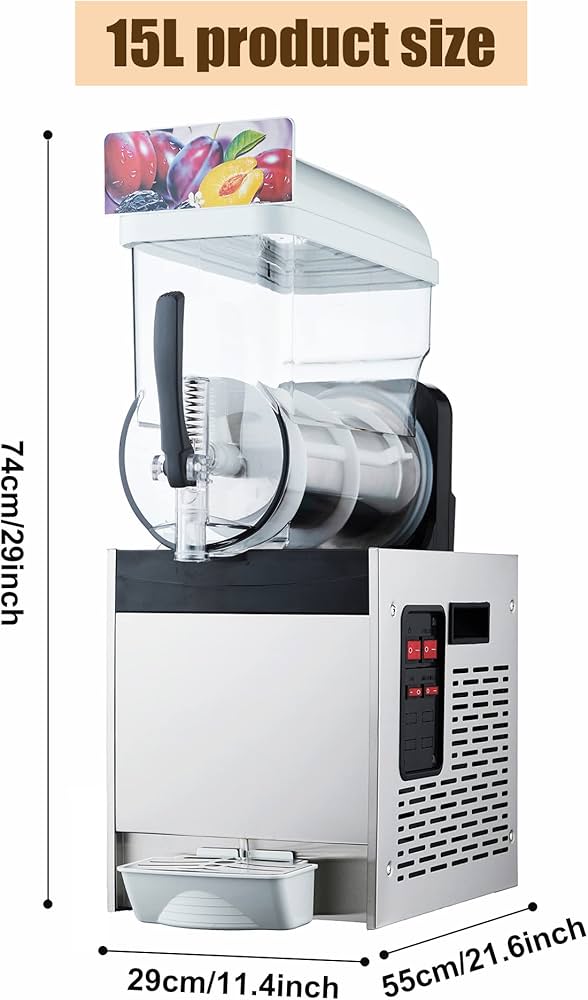 Amazon.co.jp: 業務用スラッシーマシン、15L電動フローズンドリンク Amazon.co.jp: 業務用スラッシーマシン、15L電動フローズンドリンク