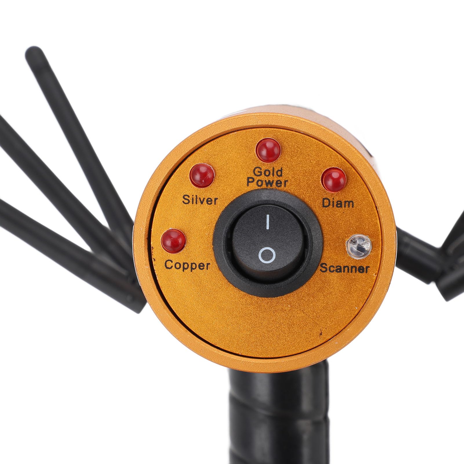 SIXRUN Detector de Metales Profesional, Buscador de Oro Plata Cobre y Piedras Preciosas con Alcance de 1200m y Detección de 30m de Profundidad para Exploración de Tesoros Subterráneos