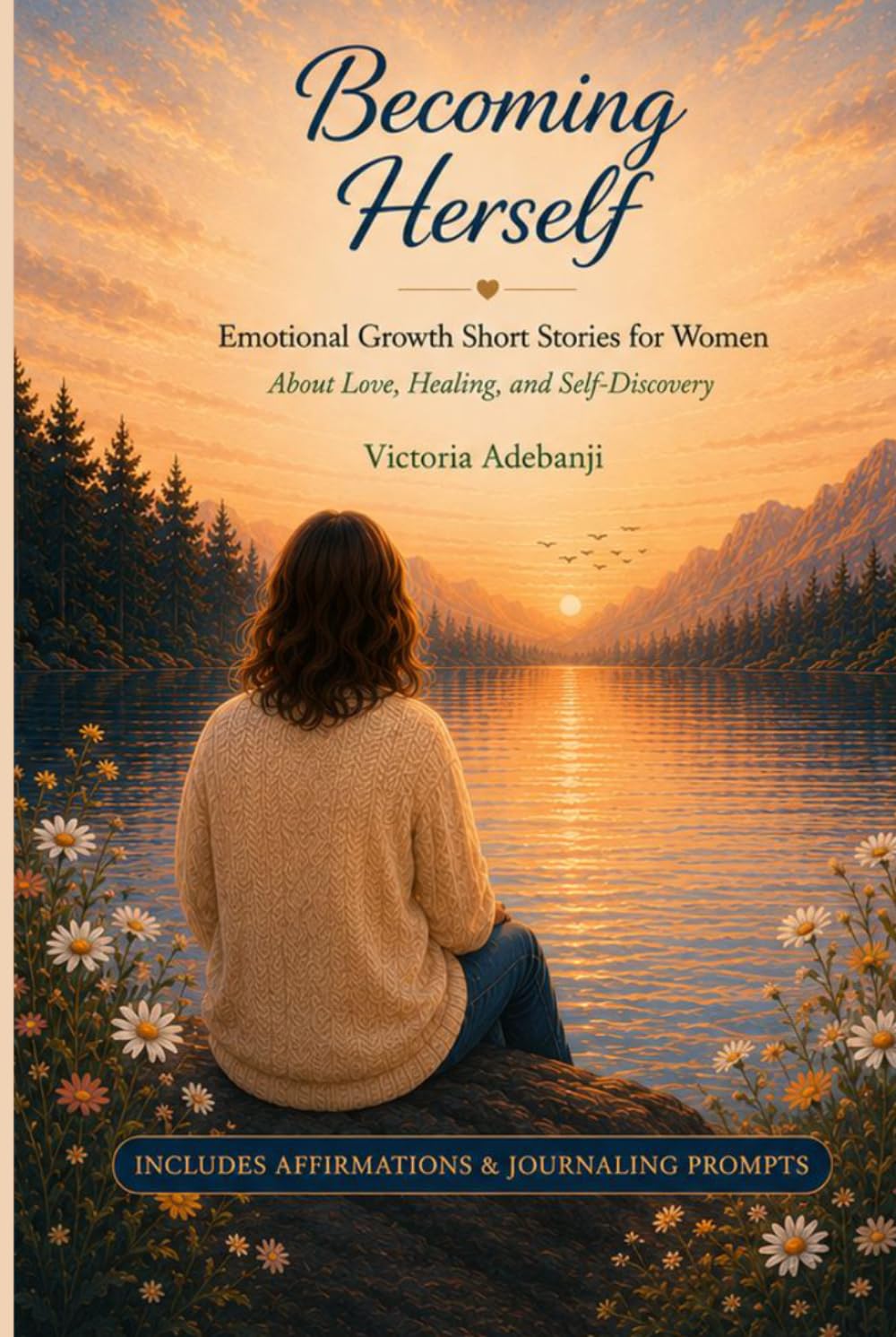 BECOMING HERSELF: Healing and Emotional Growth Short Stories for Women on Self-Discovery and Becoming with Affirmations & Journaling Prompts