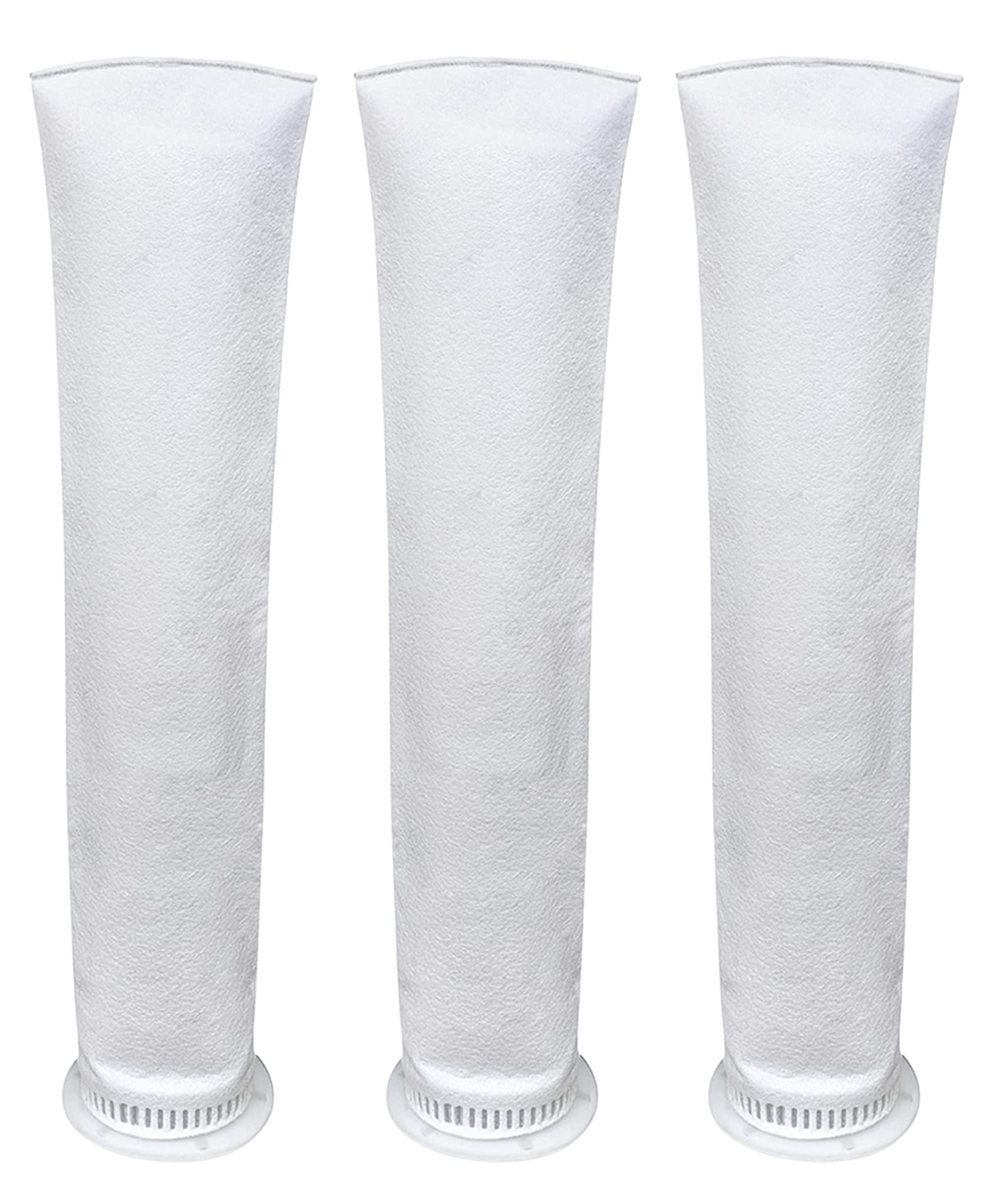 AQUALEX, Pokar RO, 5 Micron Sediment Water Filter Bag Suitable for 4" Dia & 20" Length Aquarium Fish Tank Filter Sump Felt Sock Mesh Net Bag Micron Bore Water Filter… (3) (B0C5X9DC5N) Amazon Price History, Amazon Price Tracker