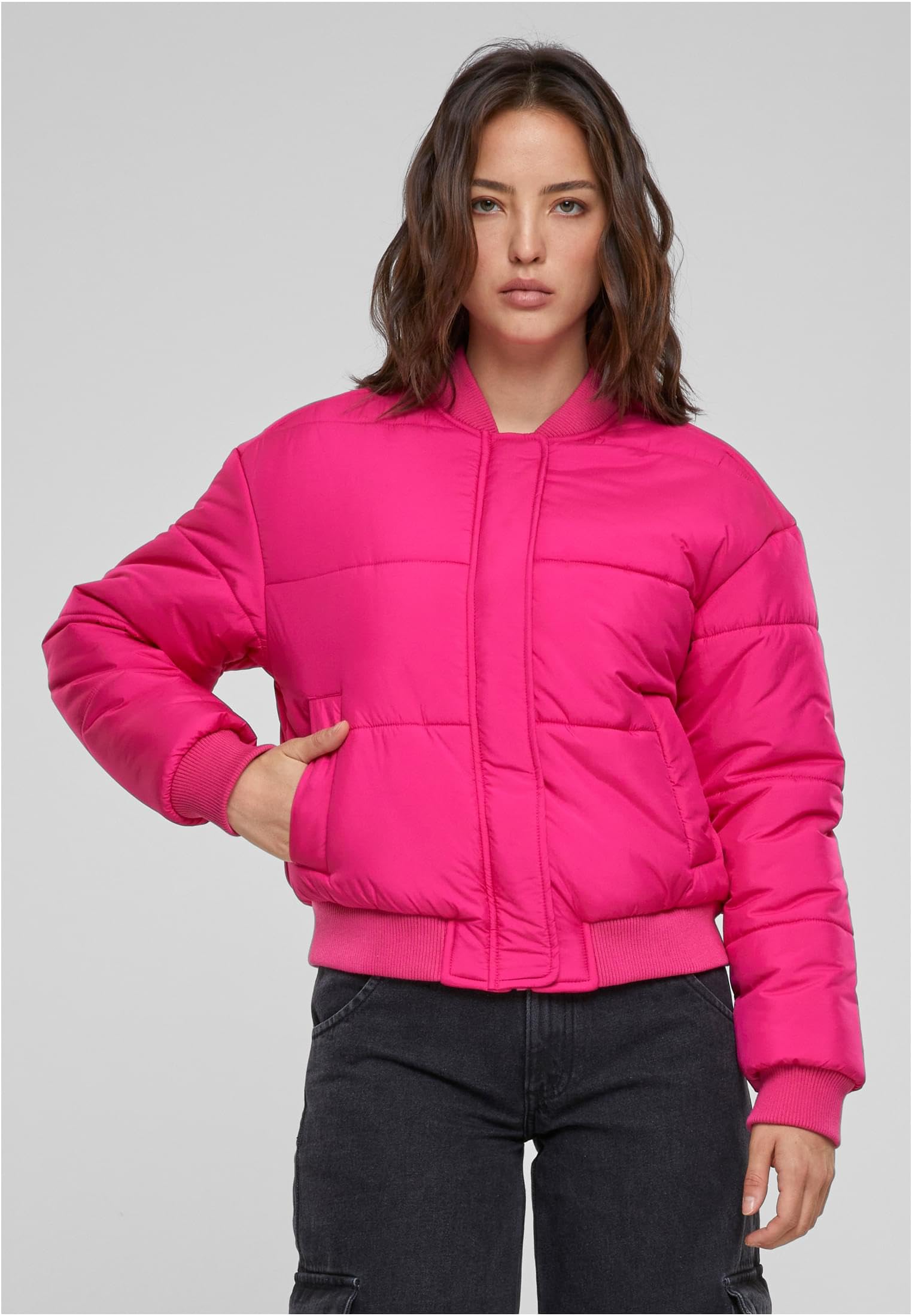 Urban Classics Damen Ladies Puffer Blouson