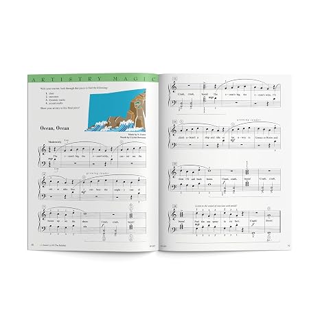 Piano Adventures: Technique and Artistry Book - Level 1, 2nd Edition | Beginner Piano Method for Expressive Playing | Sheet Music Songbook for Finger Technique | Faber Piano Music Book
