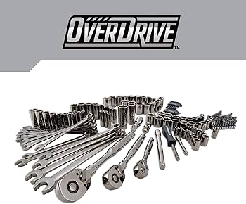 Amazon.com: CRAFTSMAN OVERDRIVE 154-Piece Gunmetal Chrome