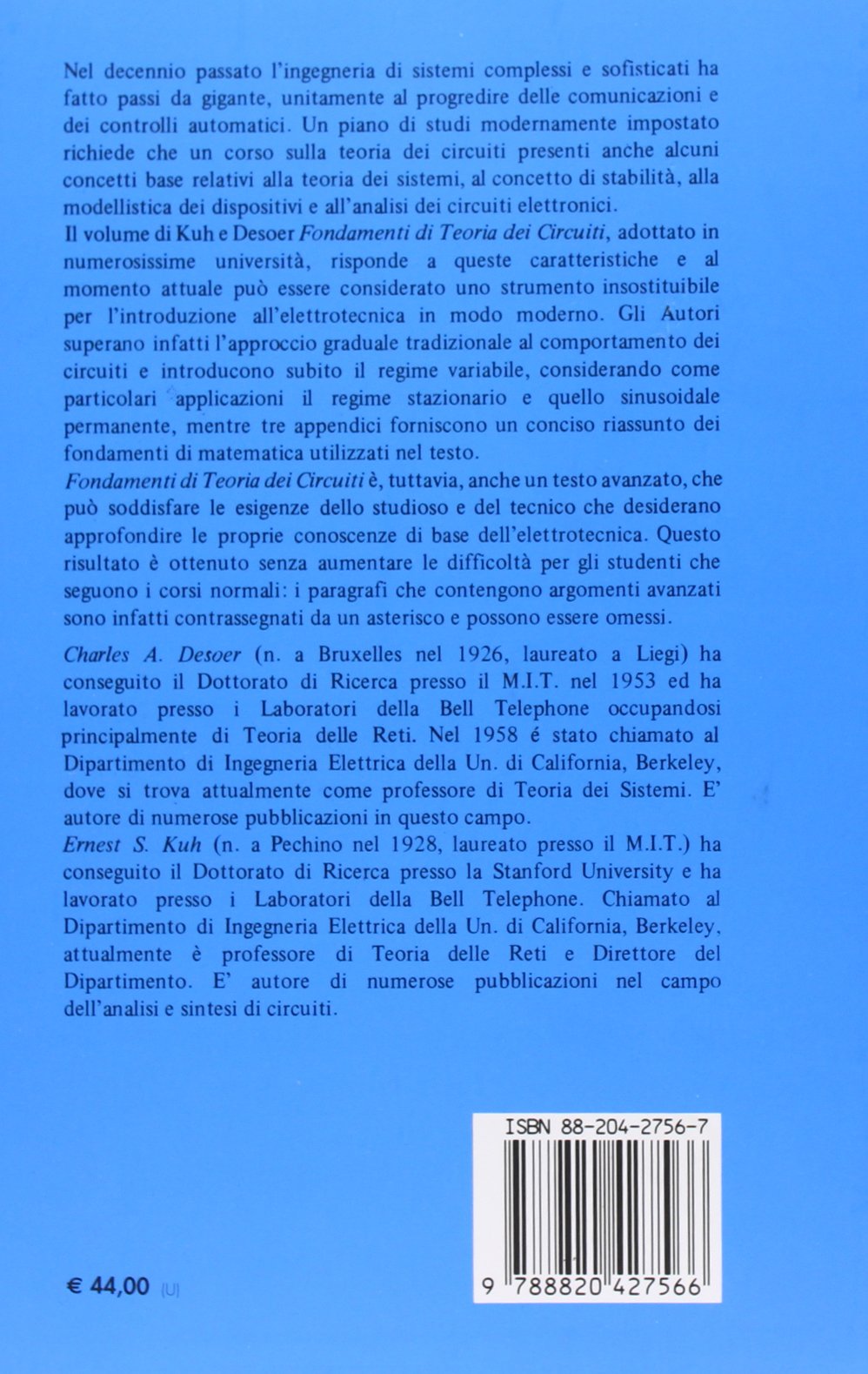Fondamenti di teoria dei circuiti