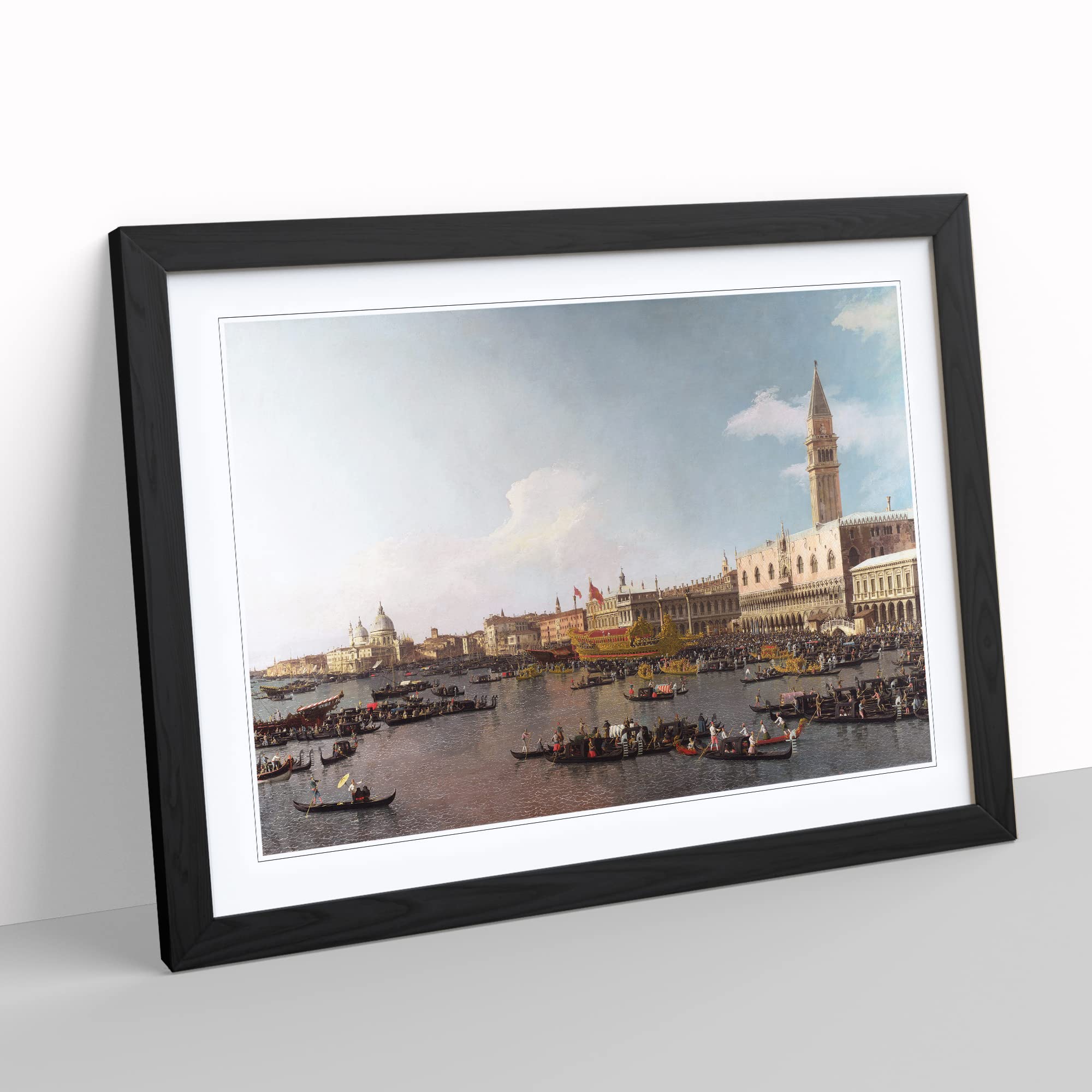 Ascension Day Vol.2 By Giovanni Canaletto Classic Painting Framed Print, Black, A3 (46 x 34 cm) - Image 2