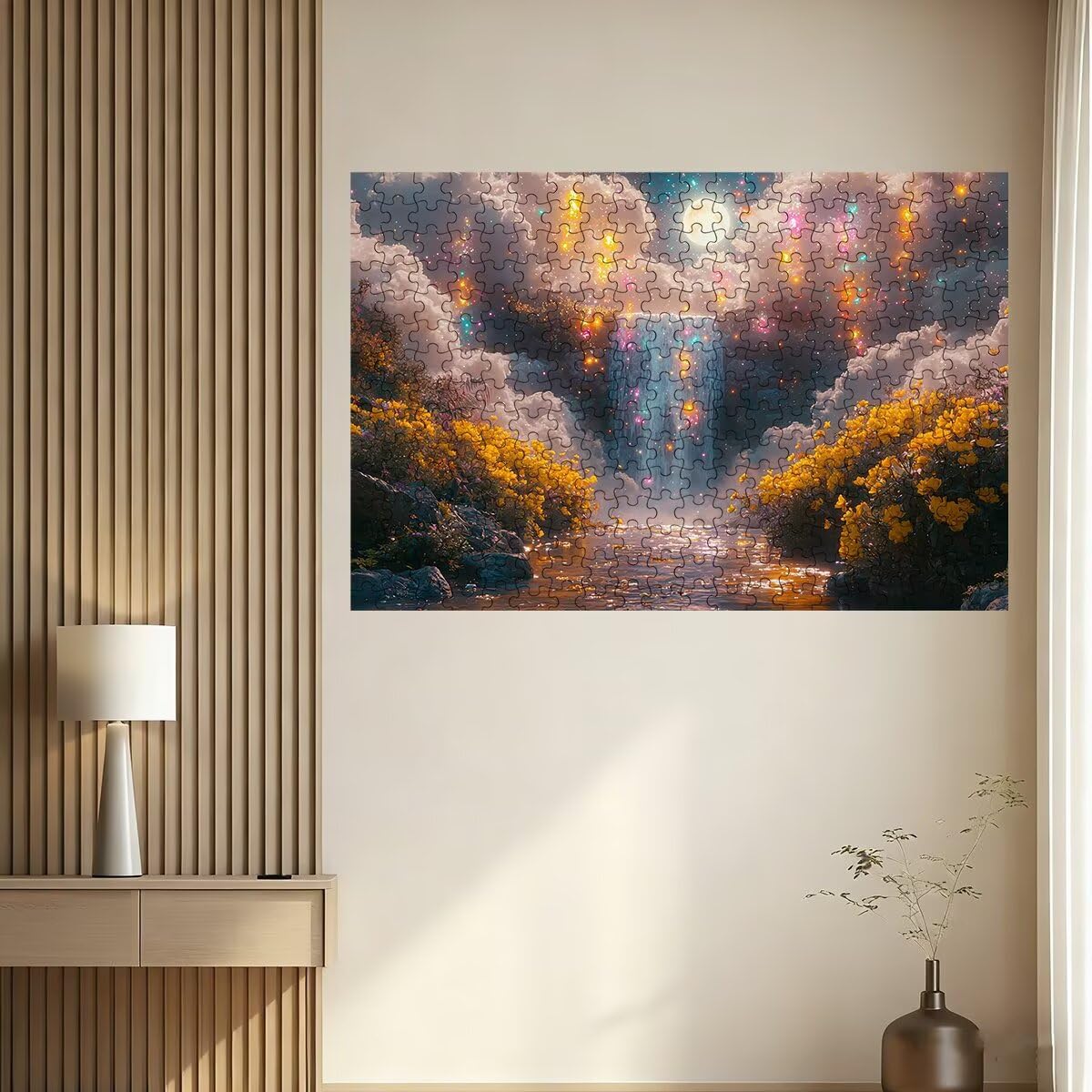 5000 sztuk puzzli dla dorosłych, puzzle marzeń dla dorosłych, 5000 sztuk, jesienna łamigłówka, wymagająca gra dla całej rodziny, klasyczne drewniane układanki, odpowiednie do dekoracji wnętrz
