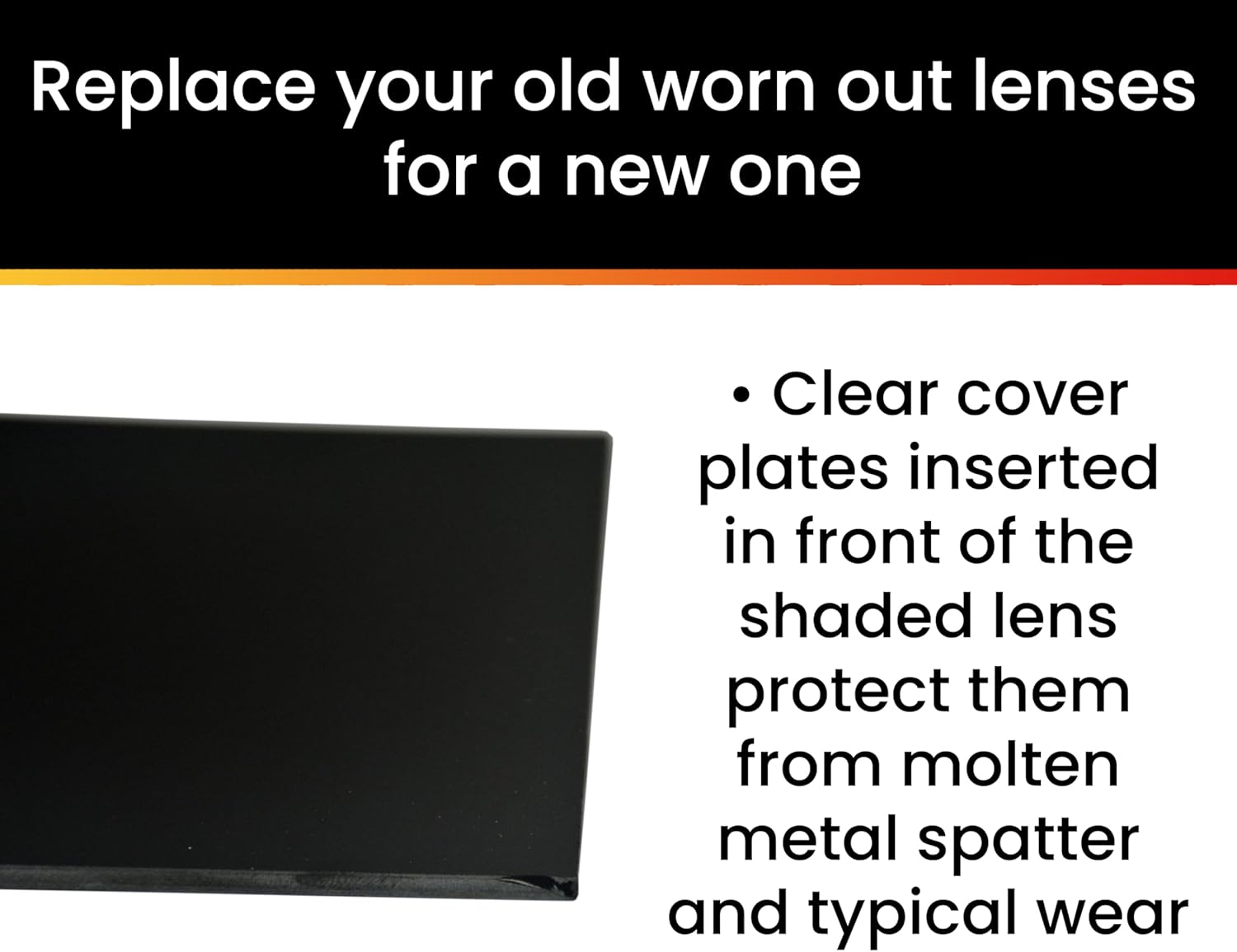 Hot Max 22047#10 Helmet Shade 4-1/2-Inch by 5-1/4-Inch