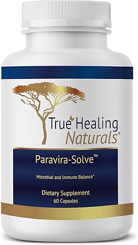 True Healing Naturals - Paravira-Solve - Microbiano - 60 Cápsulas