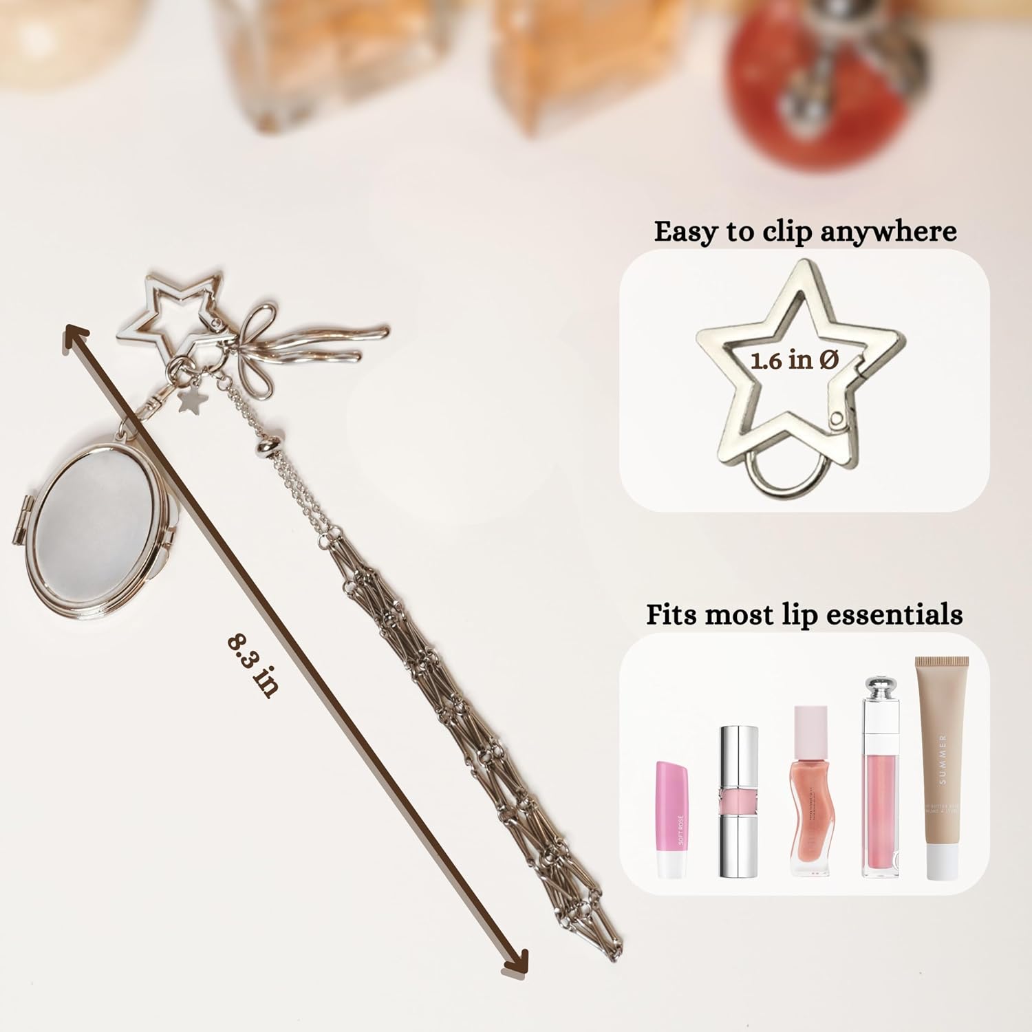 Premium Lipstick Keychain Net Reveal