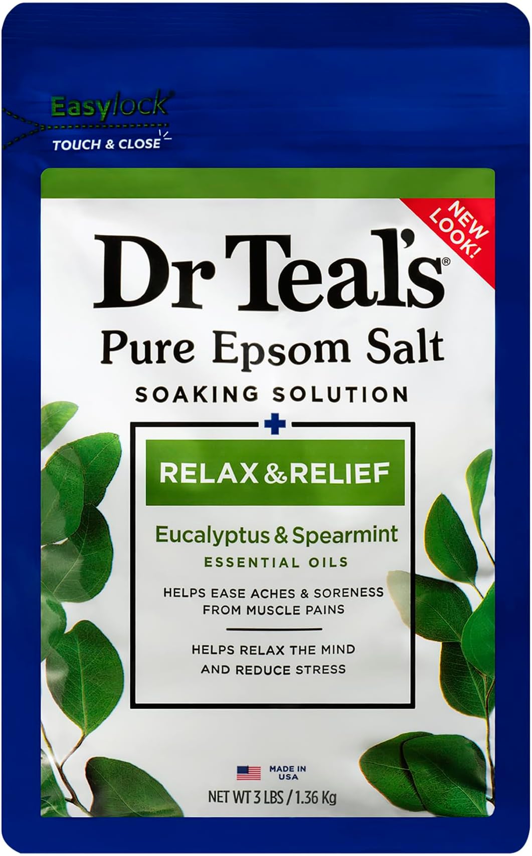 Advanced Dr. Teals Euclalyptus Epsom Salt, 48 oz