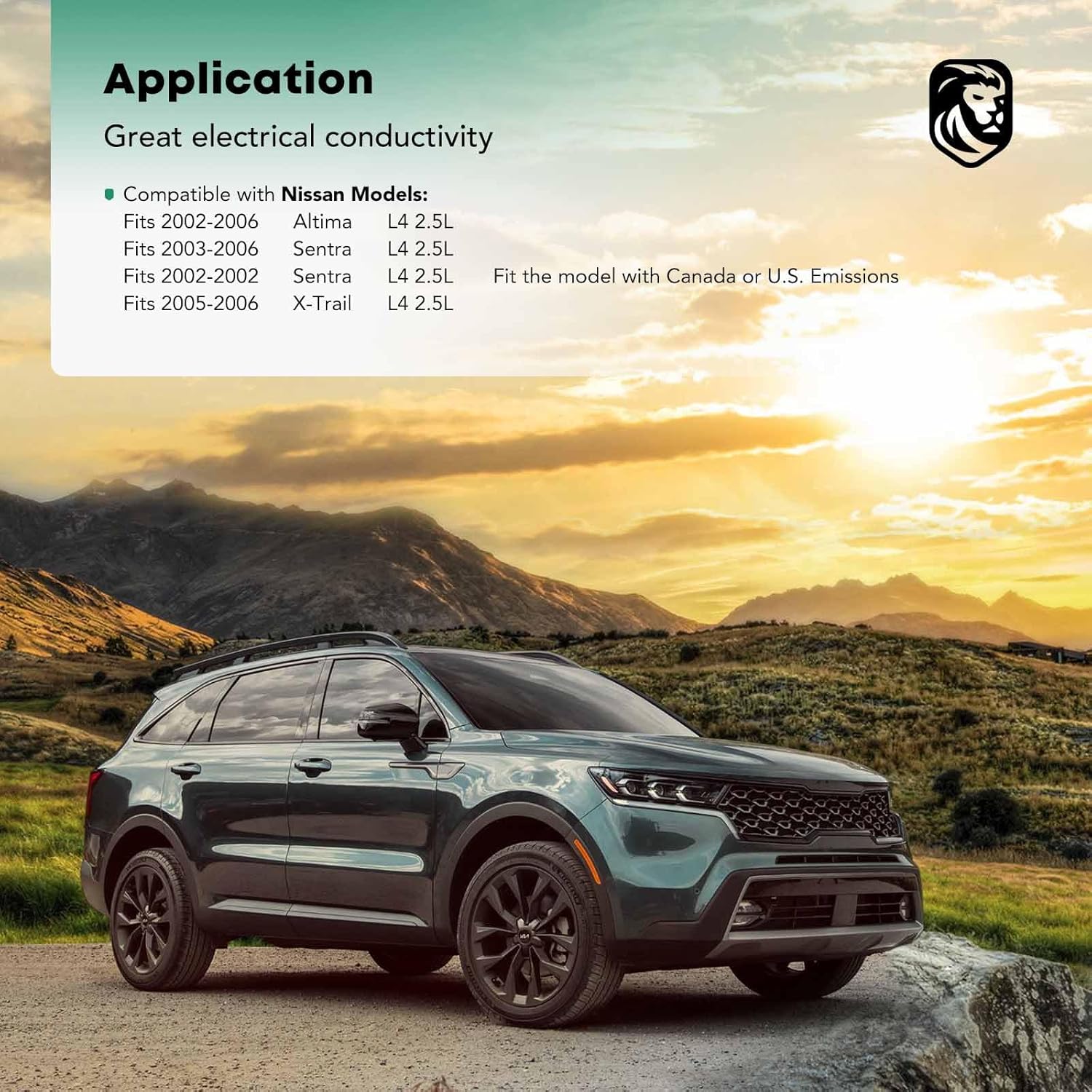 YHTAUTO Set of 4 Ignition Coil Pack Replacement for Nissan Altima 2002-2006, Sentra 2002-2006, X-Trail 2005-2006 2.5L L4 Replace 22448-8H310