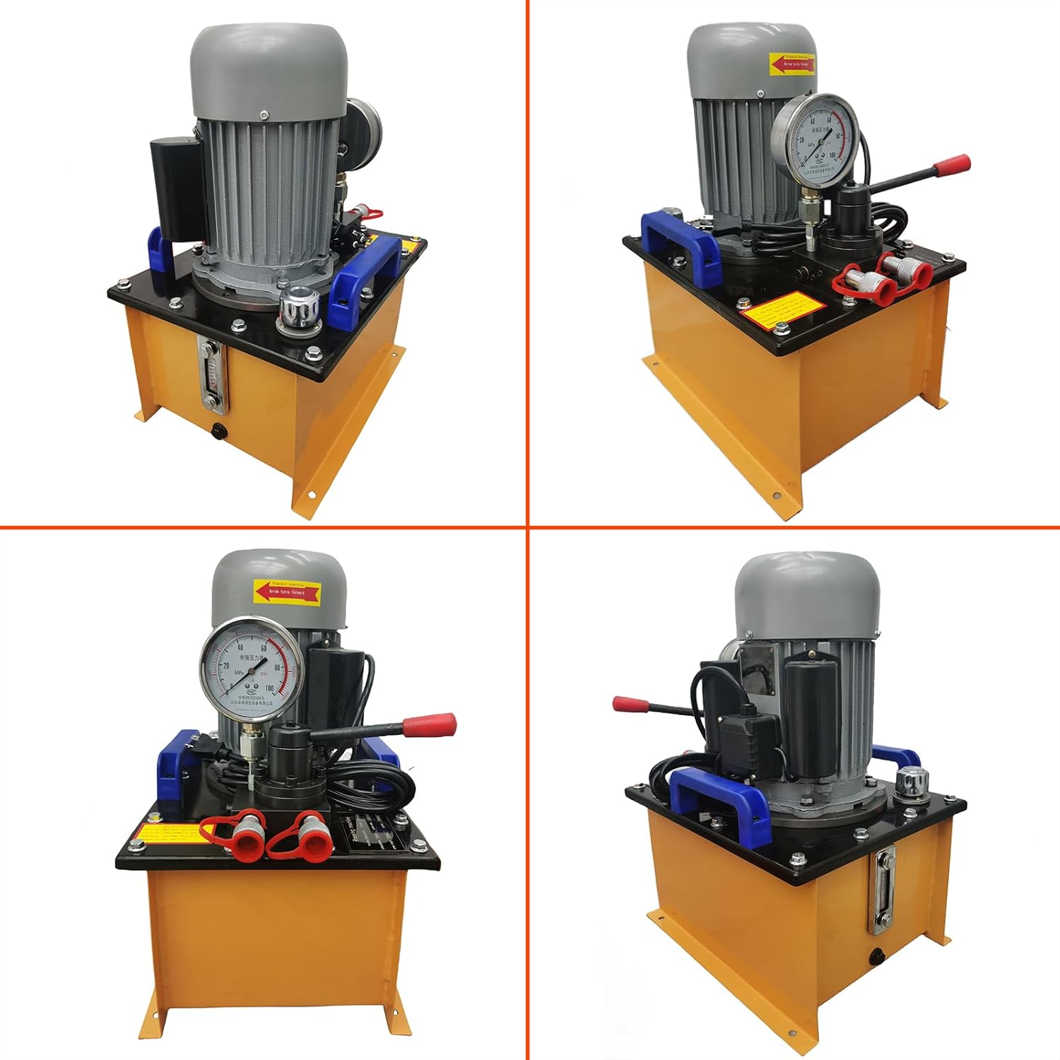 100T Excavator Sleeve Pressing Machine with Electric Pump 220V 1.5KW Hydraulic Crawler Pin Pressing Machine for Repair of Excavator Tracks and Shaft Sleeves